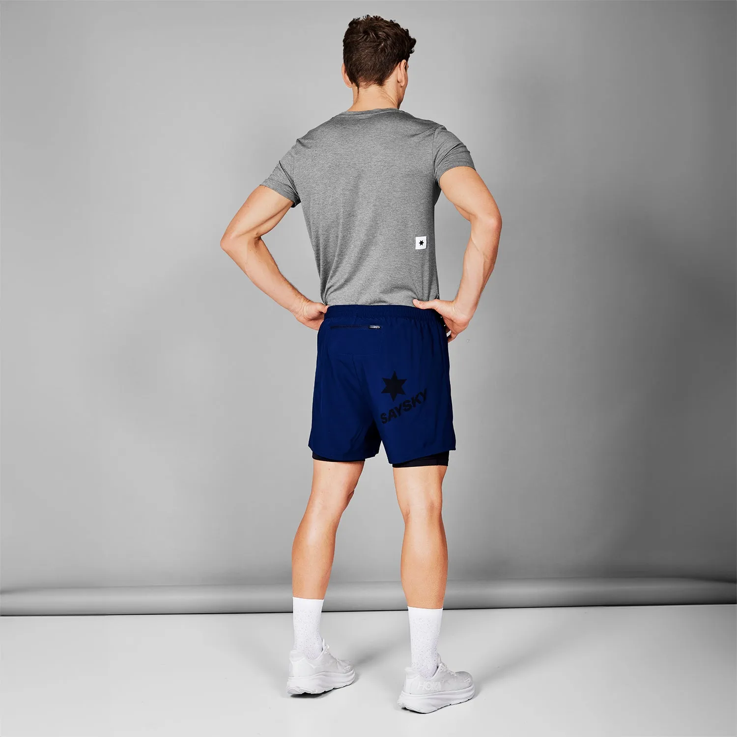 2 in 1 Pace Shorts 5''