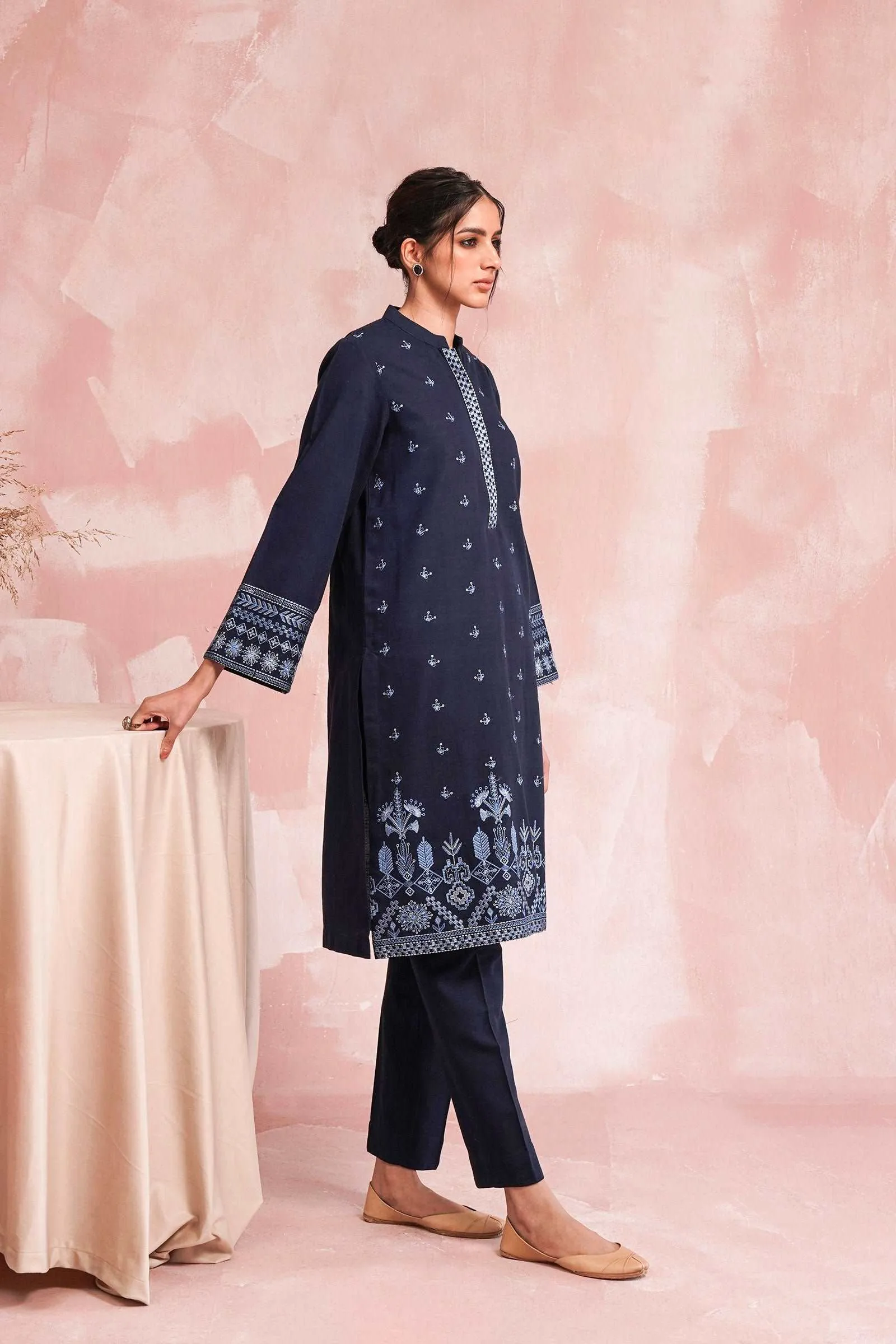 2 Piece Khaddar Suit