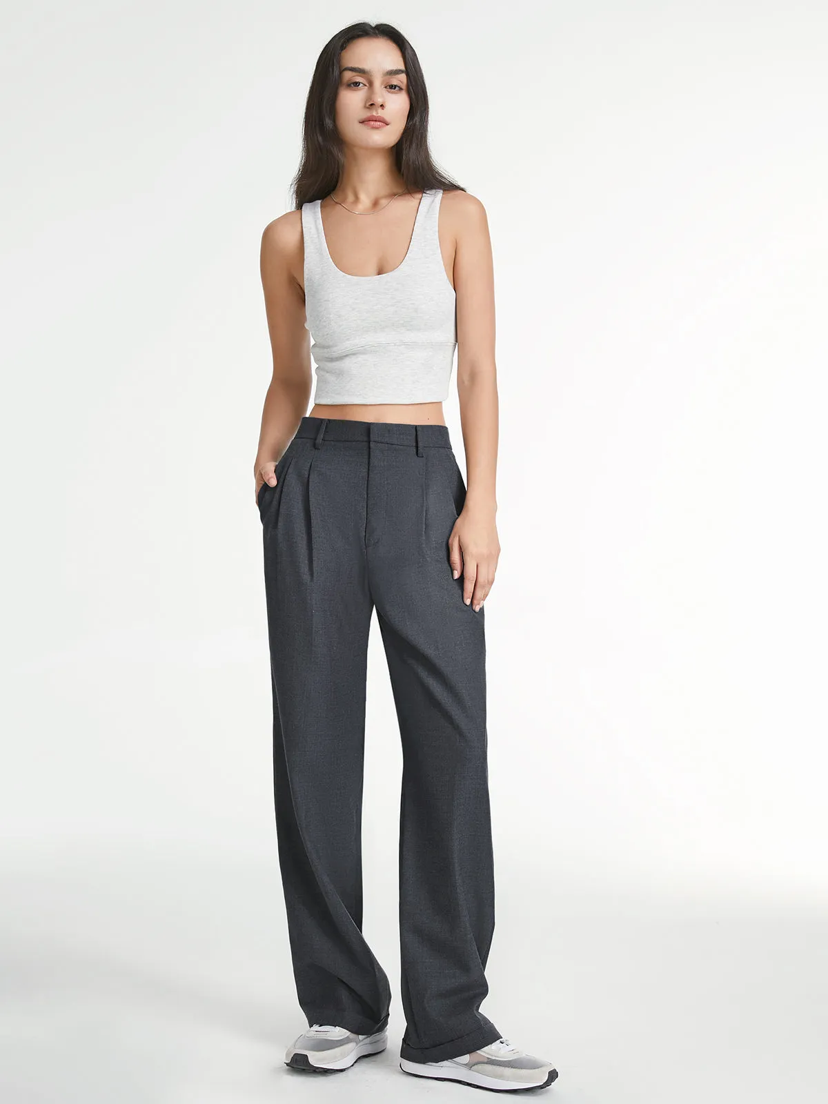 Airstream Straight Graceful Leg Dress Pants