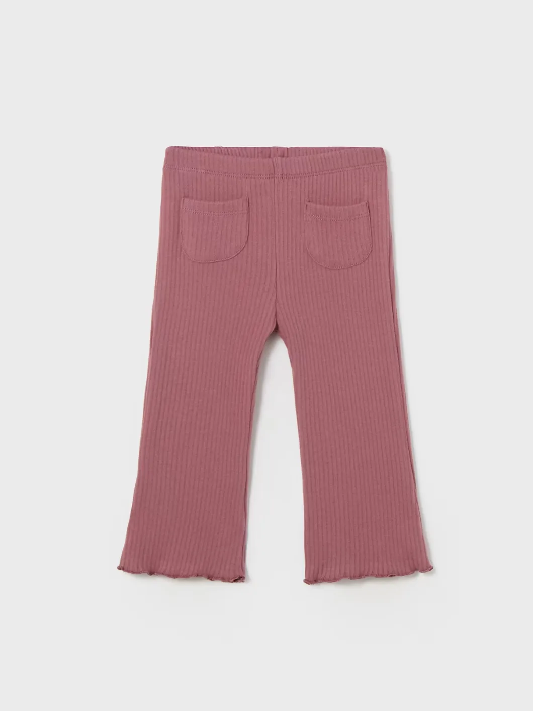 Baby Ribbed Flare Leggings - Color options