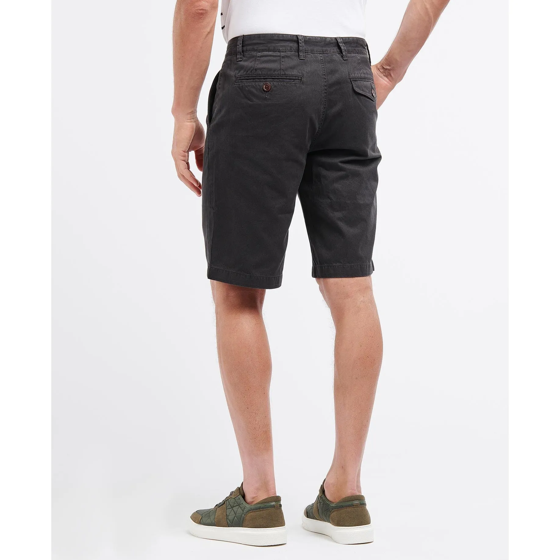 Barbour Neuston Twill Mens Shorts - Navy