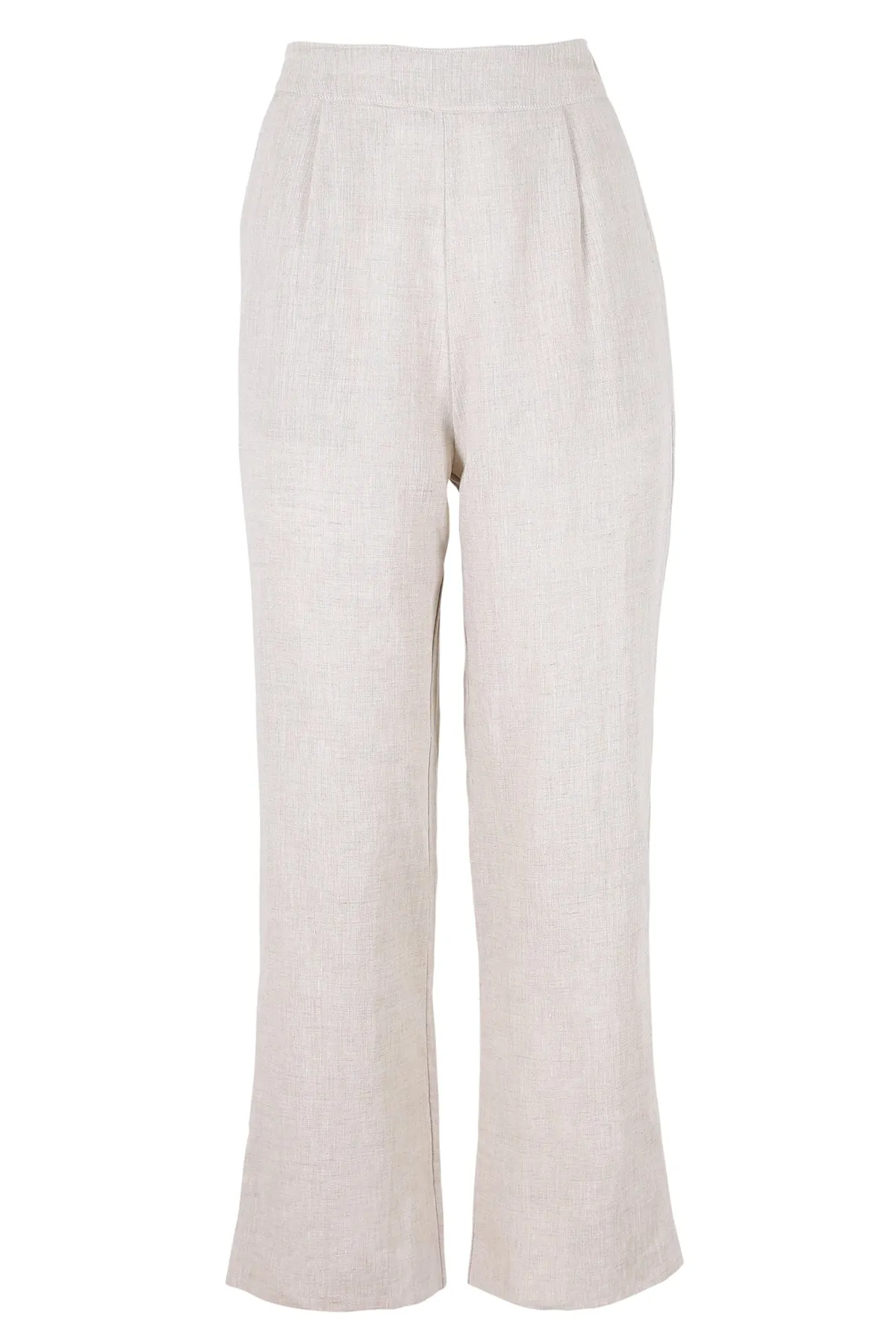 Boheme Trousers Natural in Luxe Linen