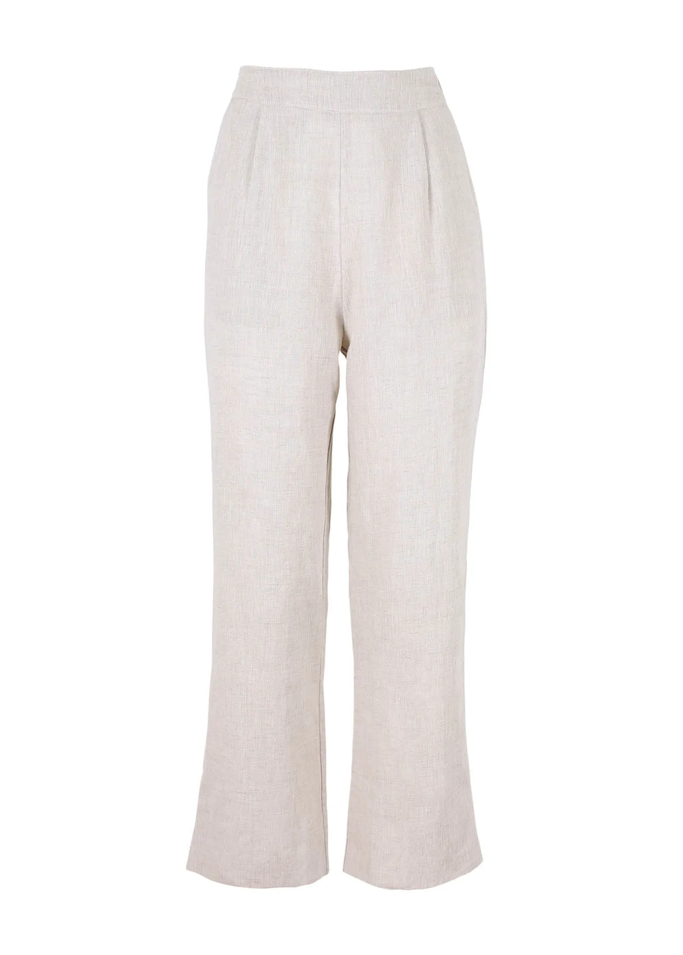 Boheme Trousers Natural in Luxe Linen