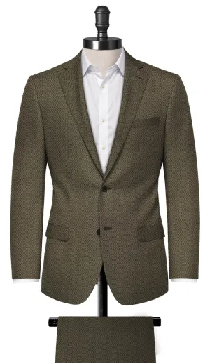 Brown Birdseye Suit