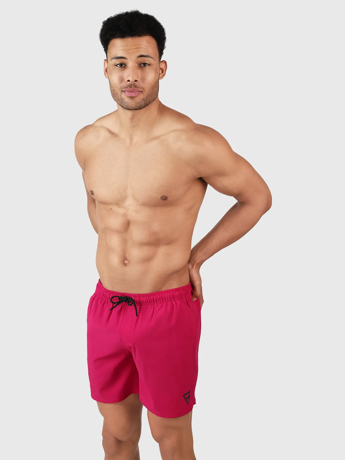 Bru-conic Men Swim Shorts | Magenta