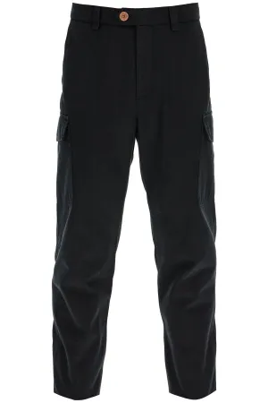 BRUNELLO CUCINELLI Pantaloni In Gabardina Leisure Fit