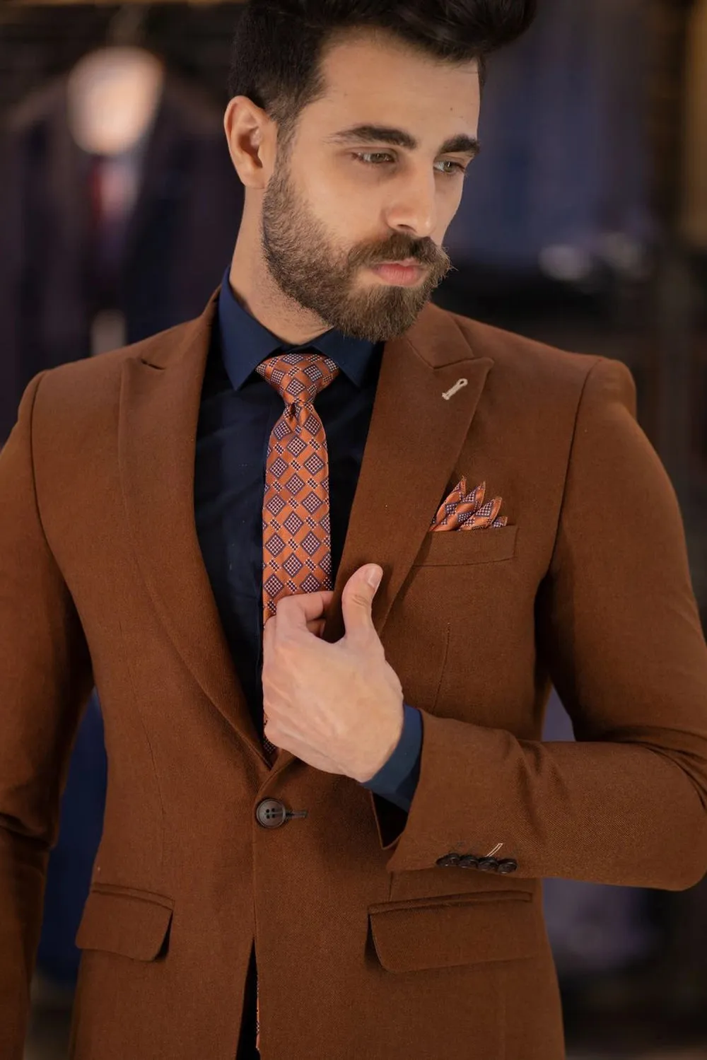 Buy Coat and Blazer for Men's | Al Hudaibiya