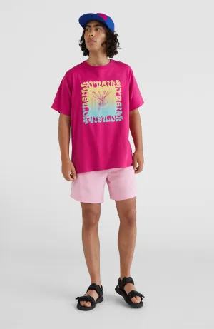 Cali Swim Shorts | Prism Pink