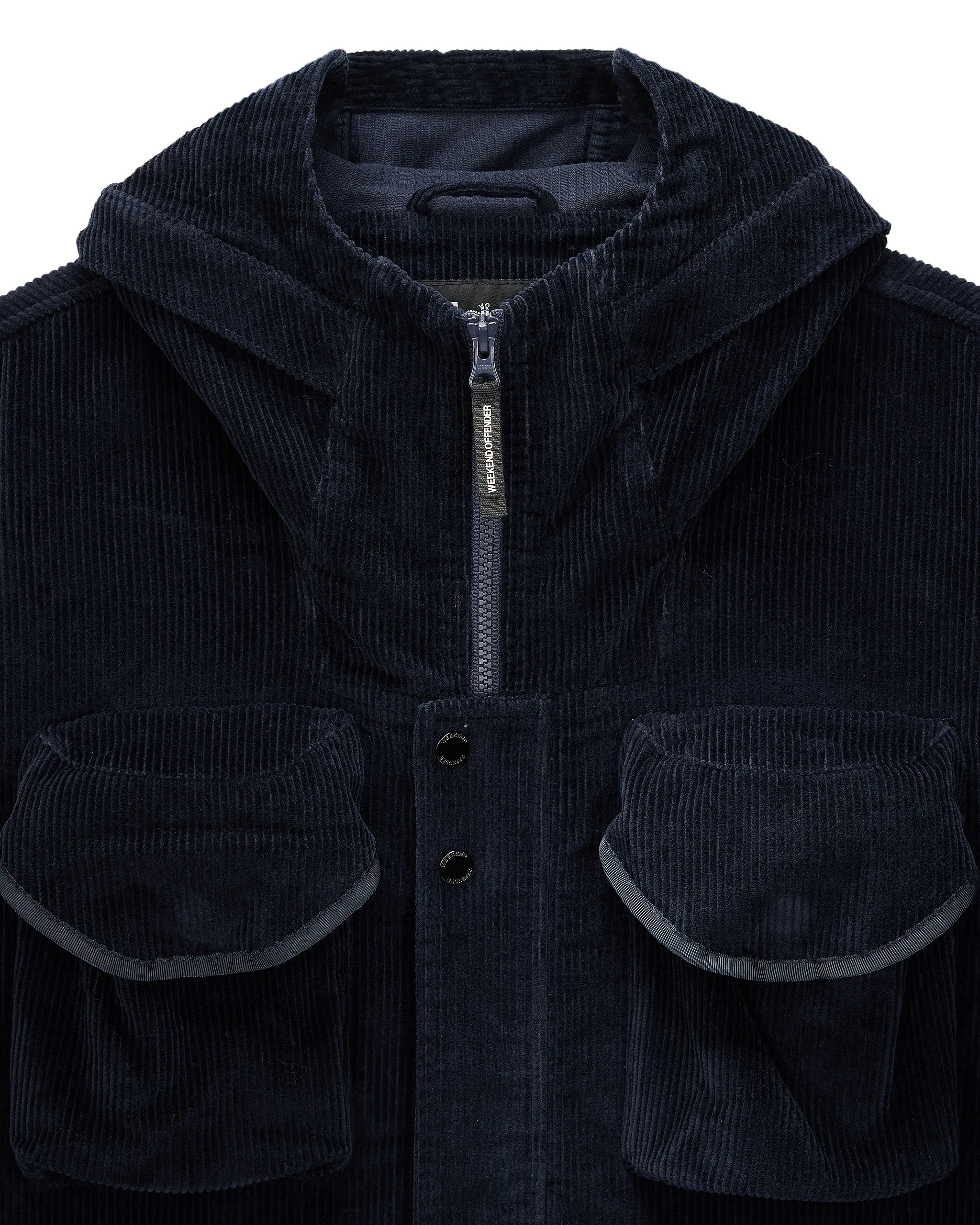 Cotoca Cord Field Jacket Navy