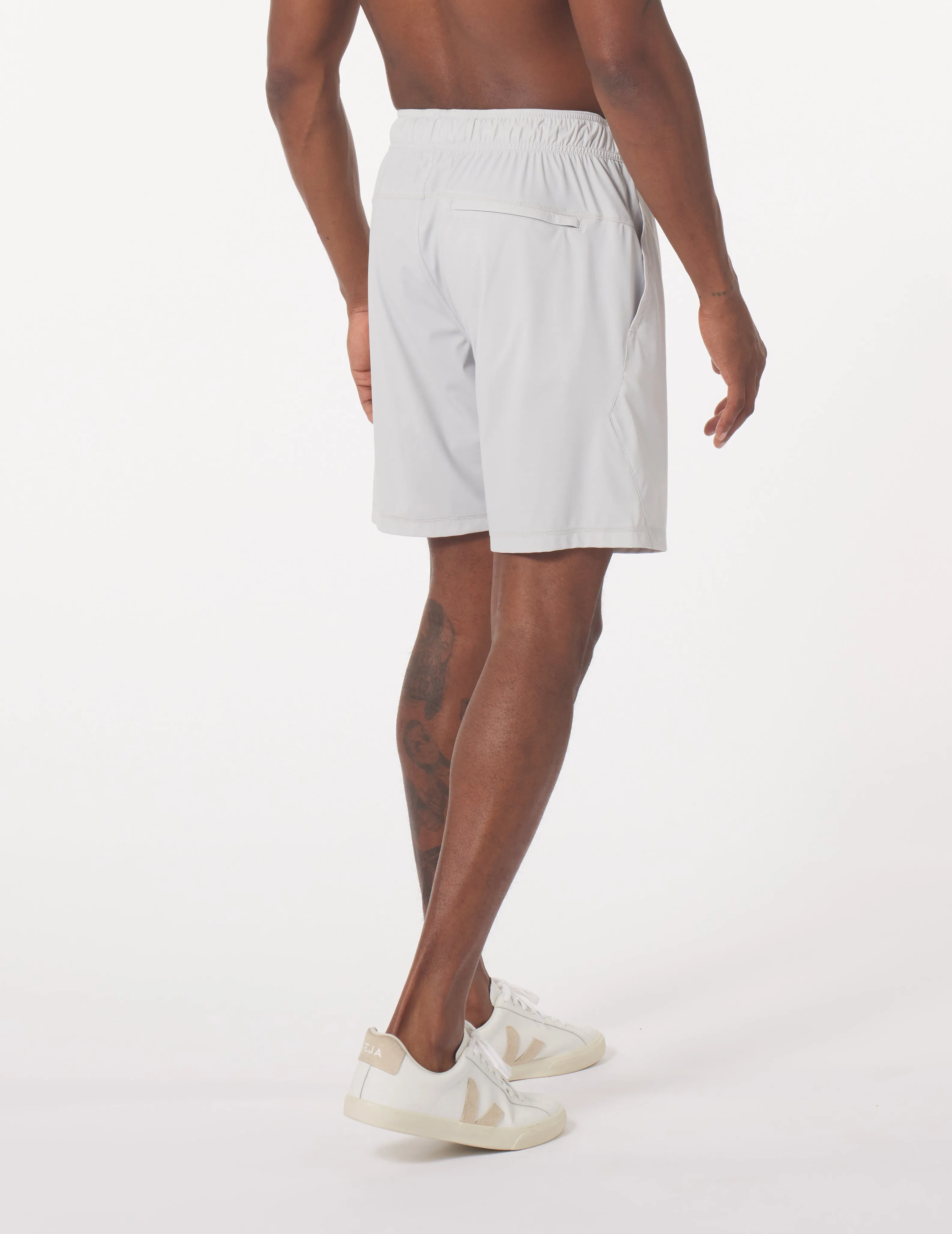 Court Short 7.5": Ash Grey