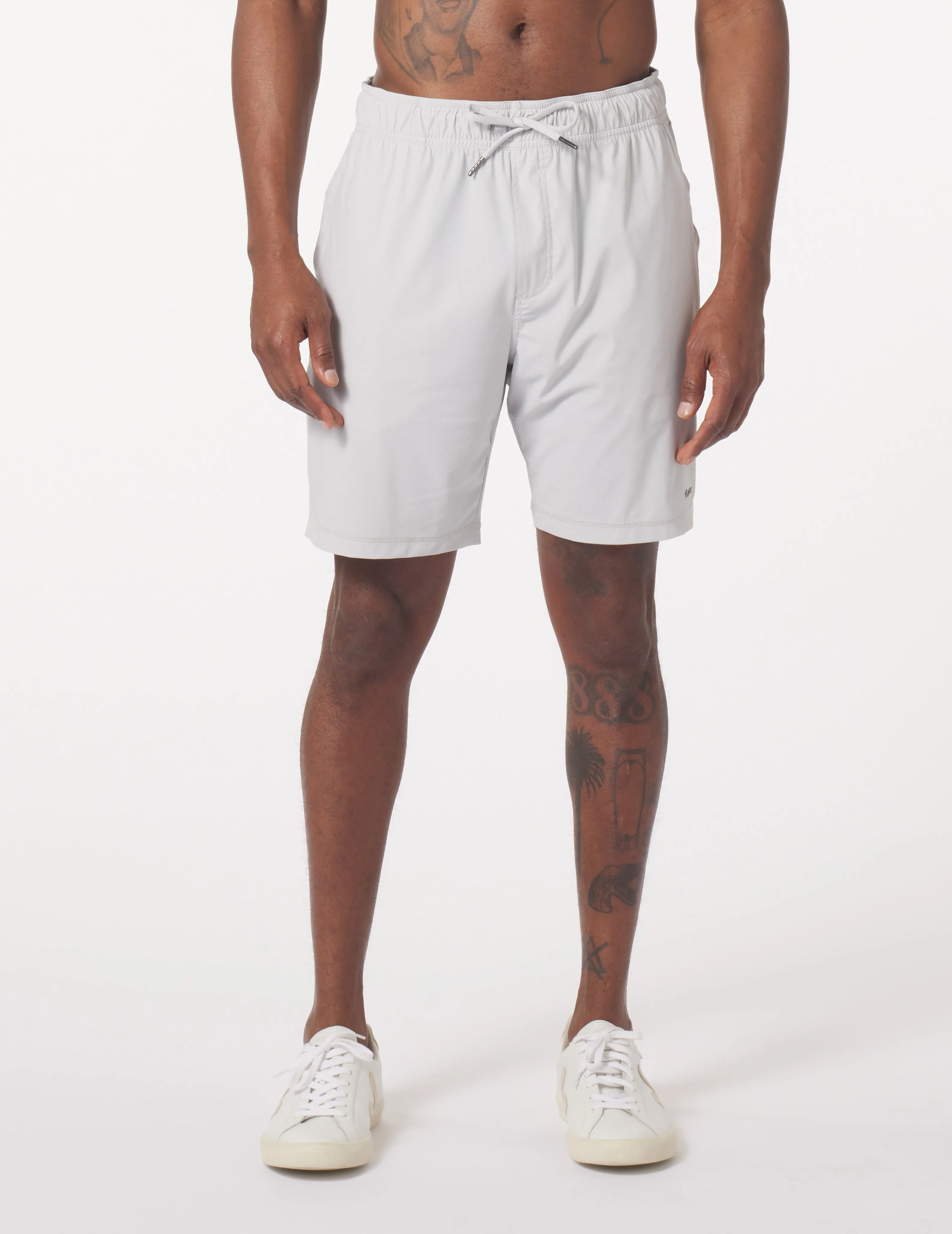 Court Short 7.5": Ash Grey