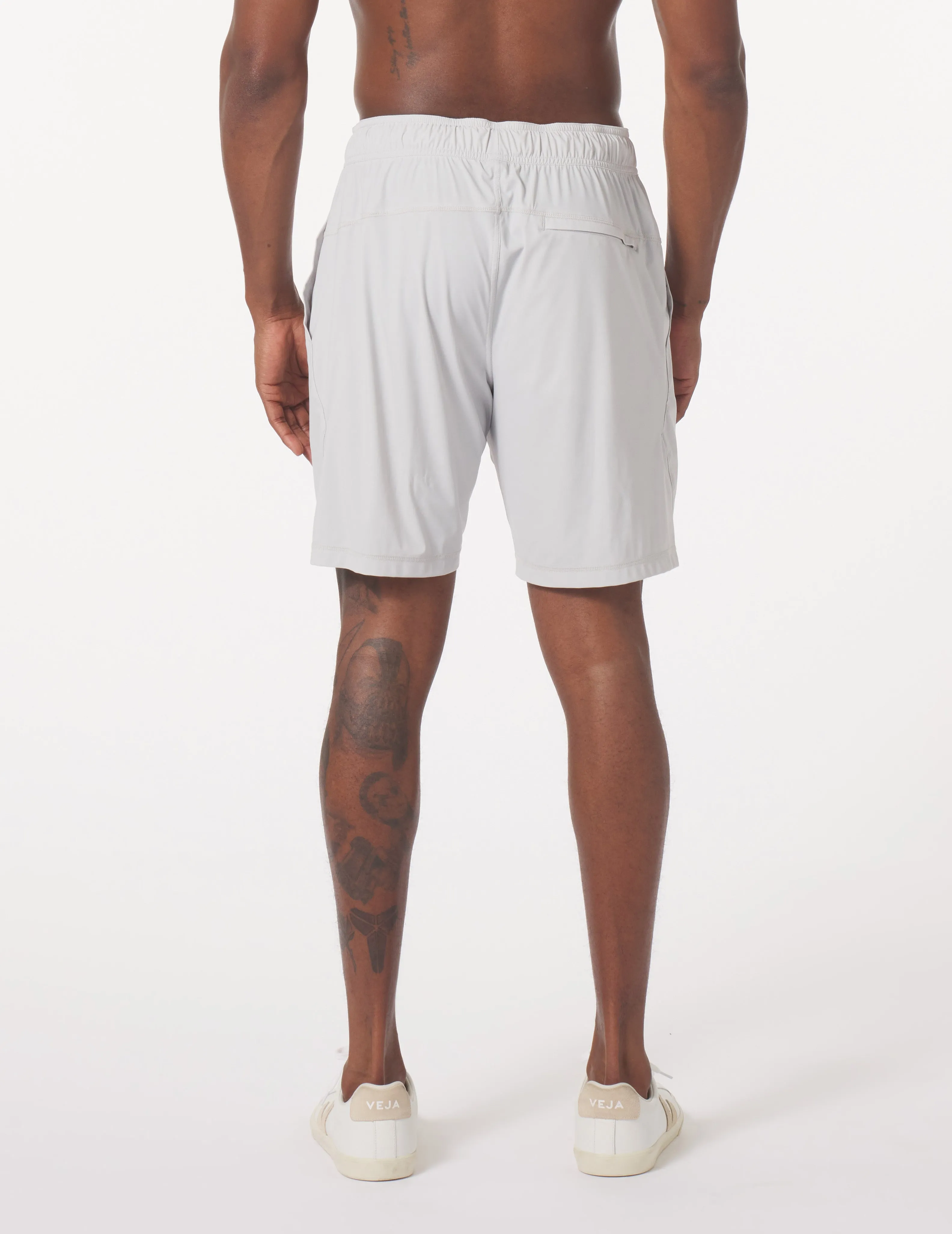 Court Short 7.5": Ash Grey