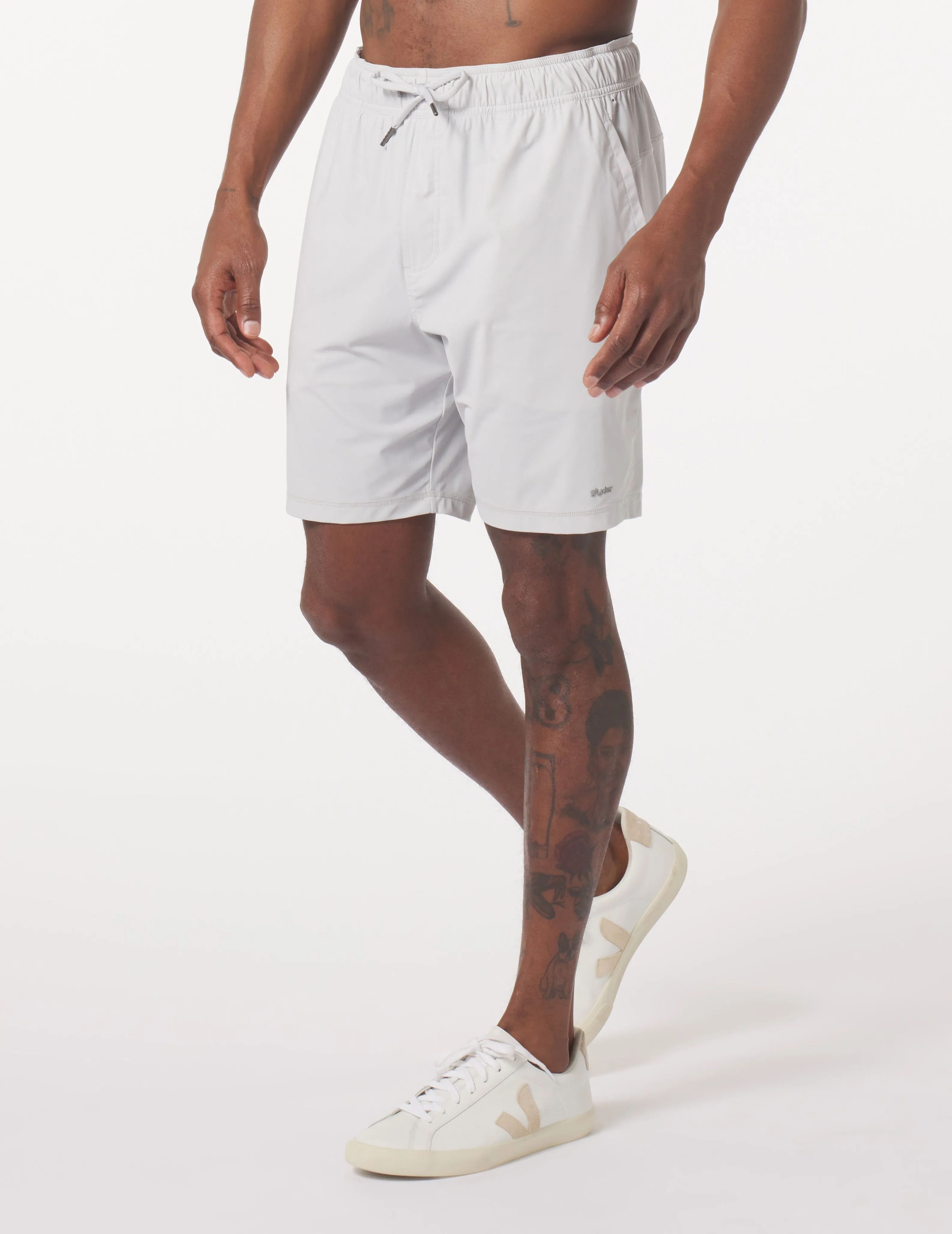 Court Short 7.5": Ash Grey