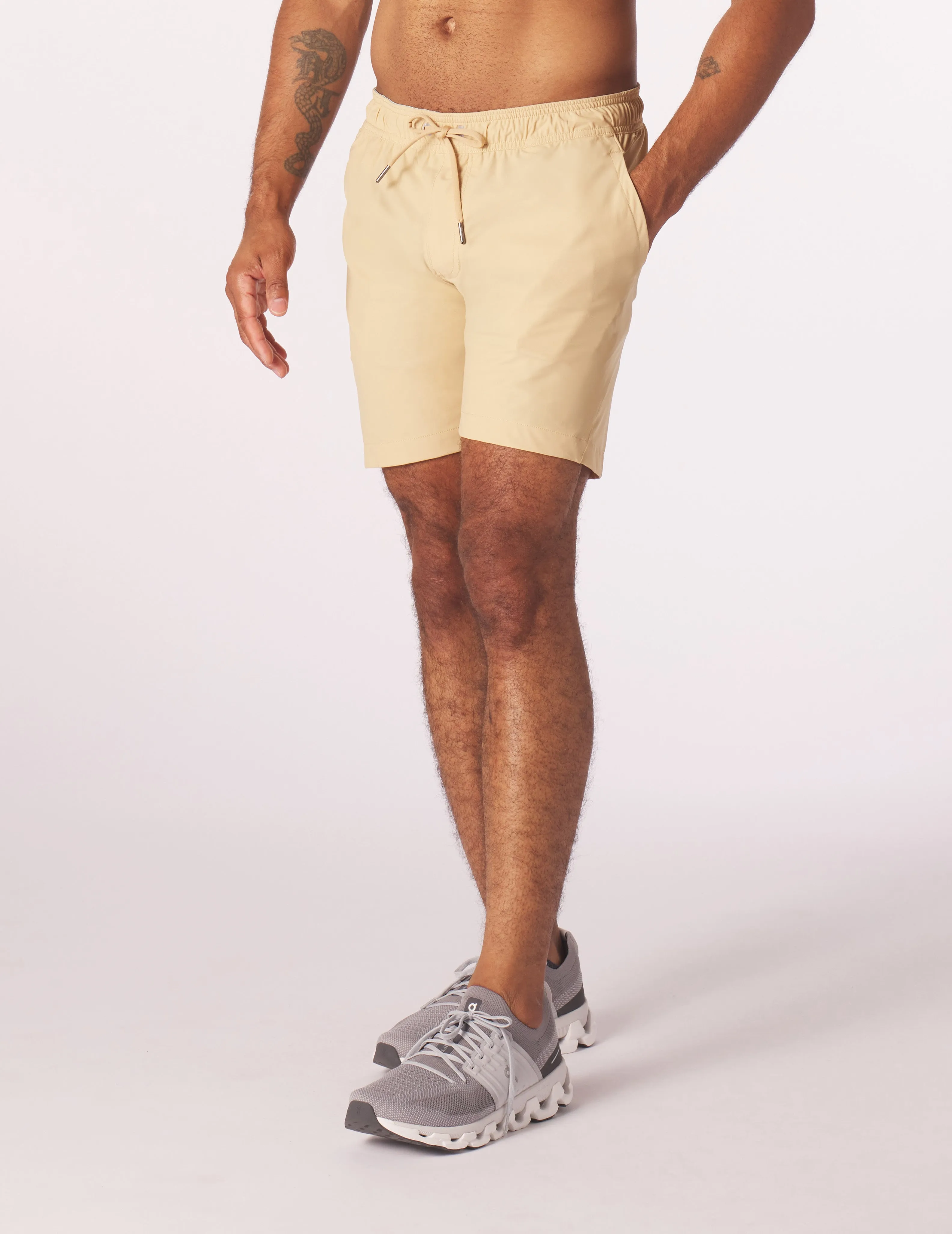 Court Short: Tan