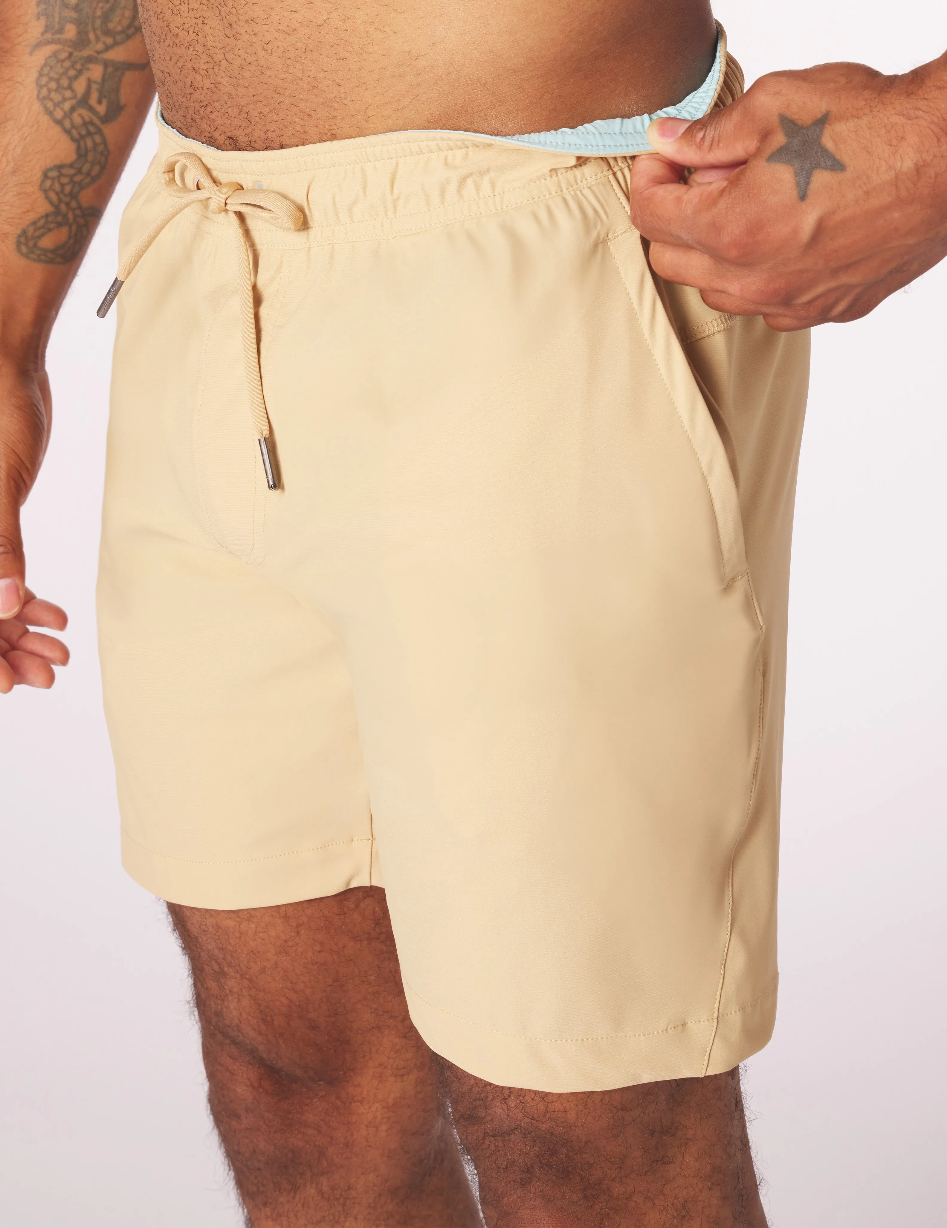 Court Short: Tan