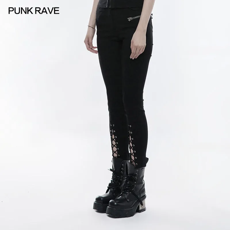 Daily Stretchy Punk Pants Skinny Leggings