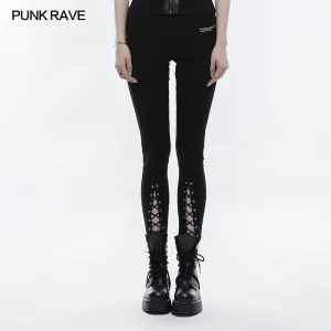 Daily Stretchy Punk Pants Skinny Leggings