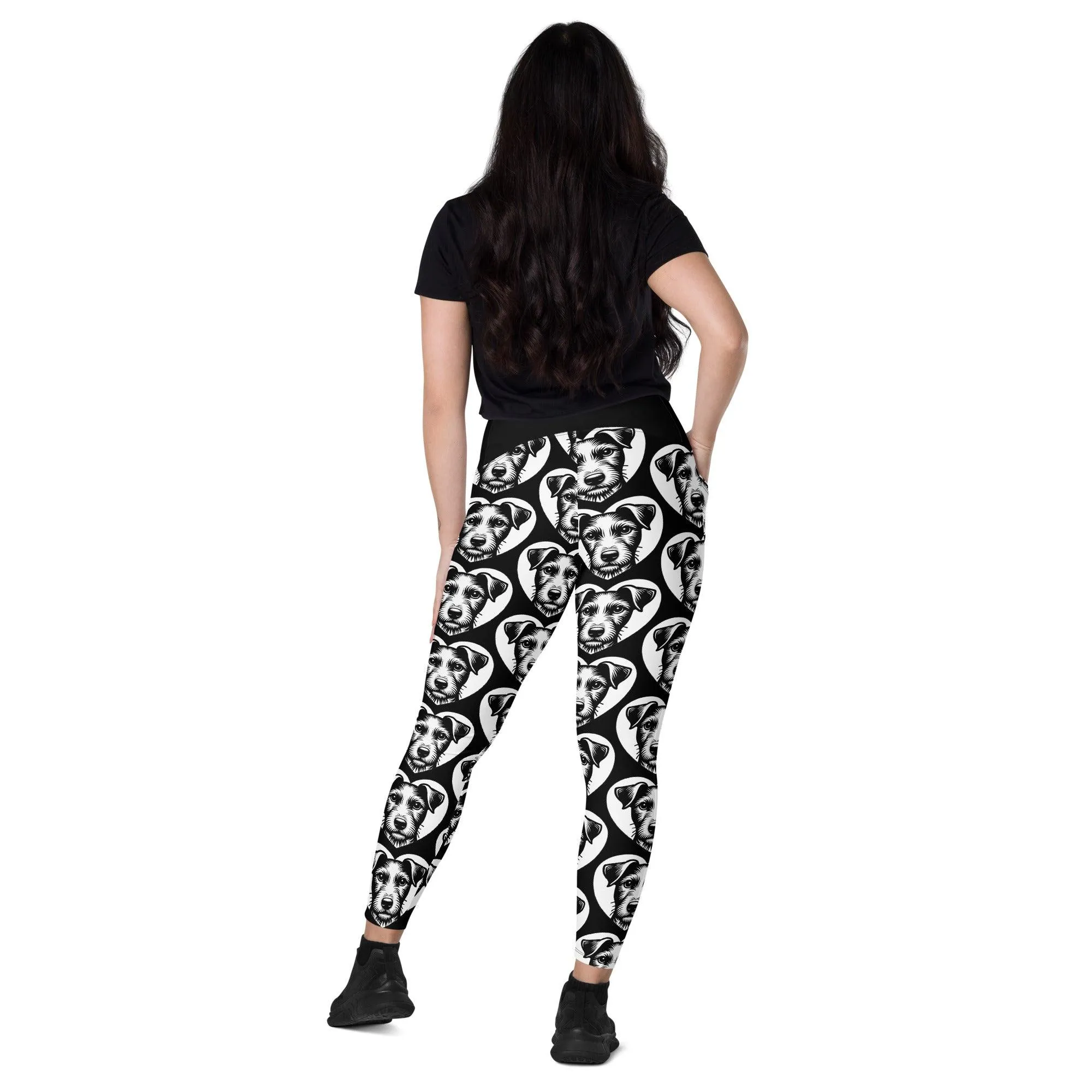 DOG BREED LEGGINGS with pockets - JACK RUSSELL TERRIER - HERTTAHOUND