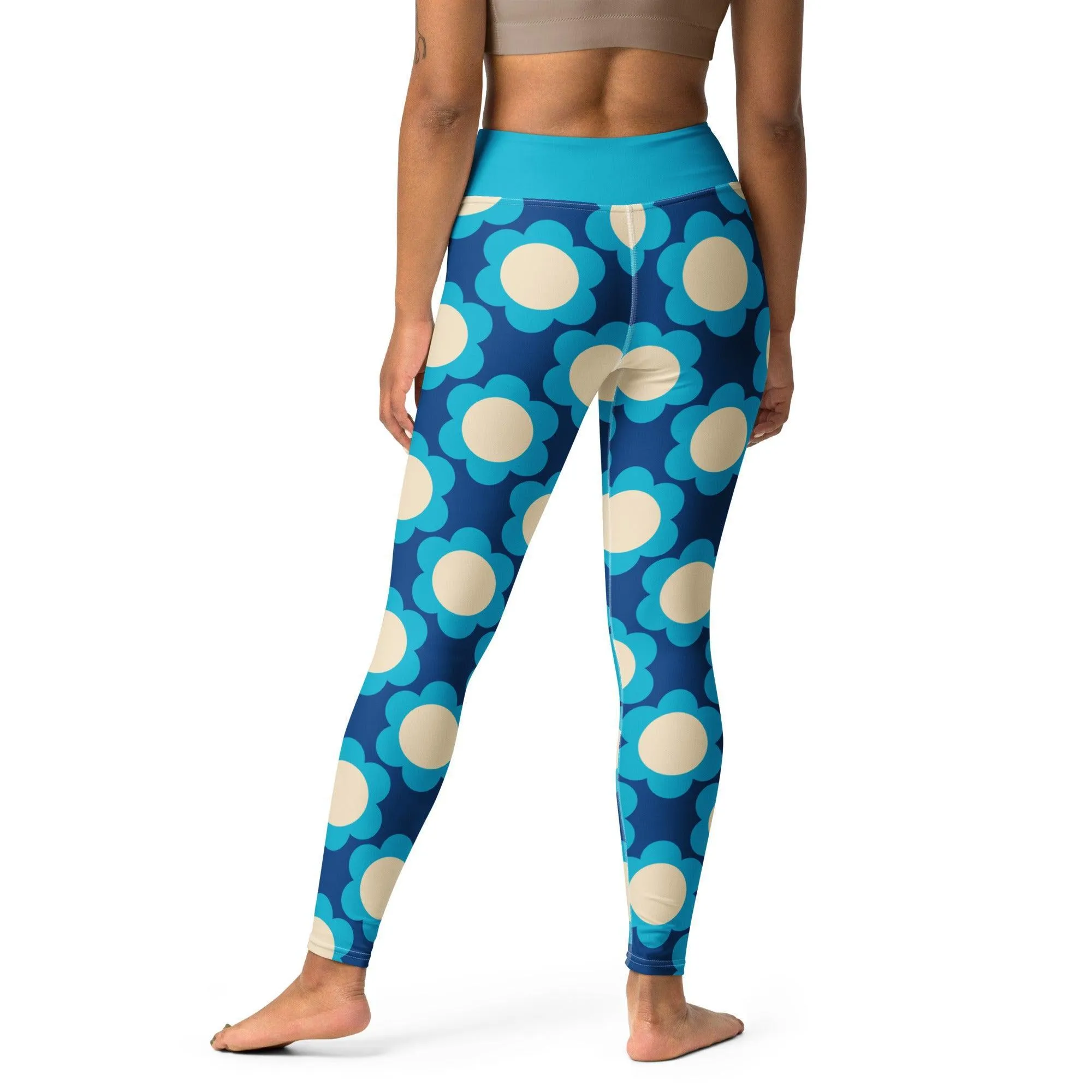 ELLIE blue -2- Yoga Leggings