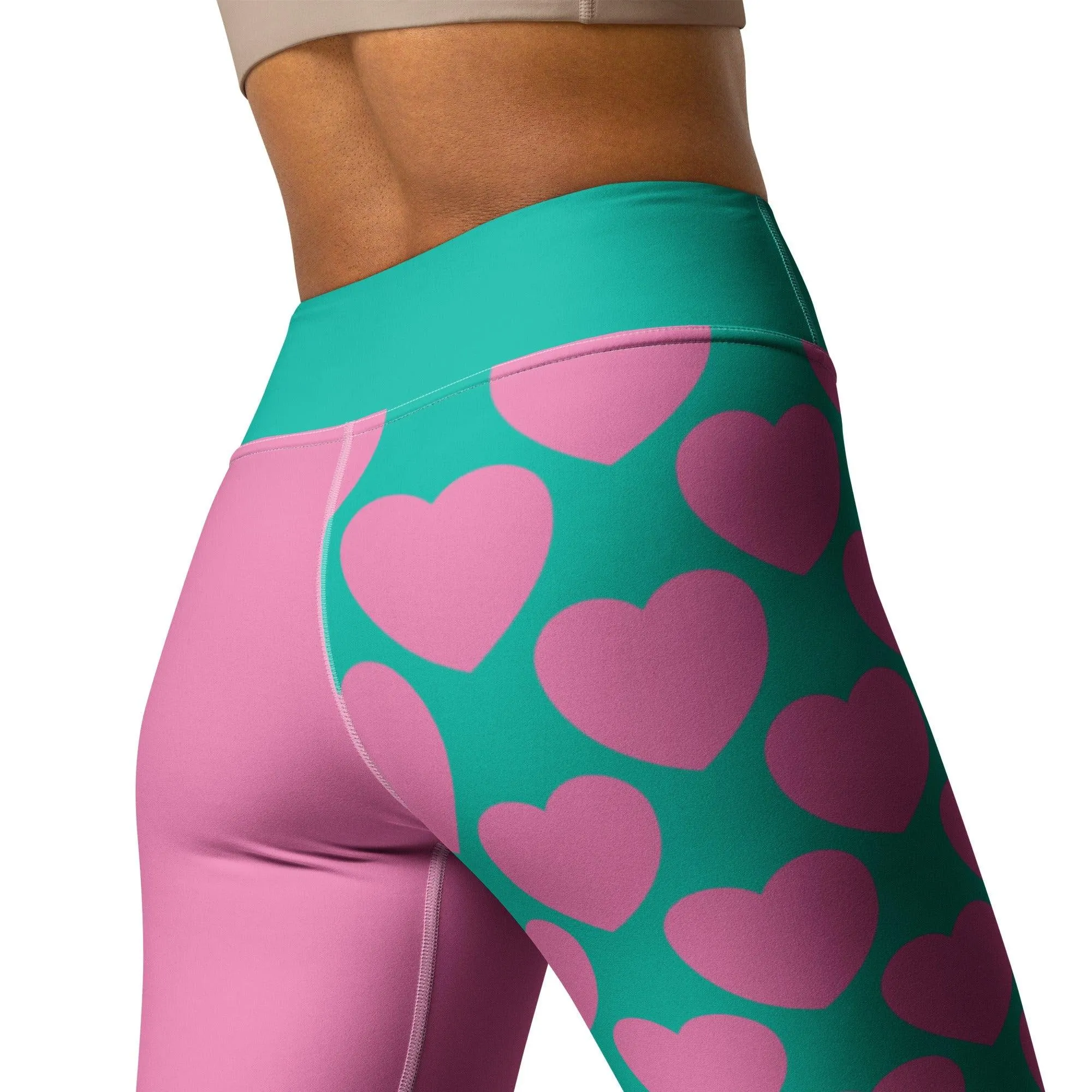 ELLIE LOVE pink mint - Yoga Leggings