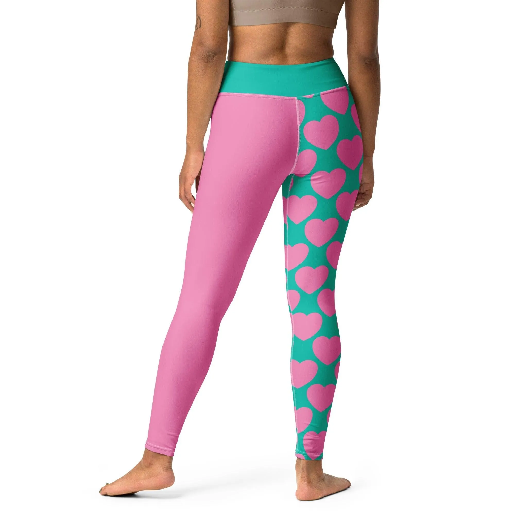 ELLIE LOVE pink mint - Yoga Leggings