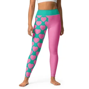 ELLIE LOVE pink mint - Yoga Leggings