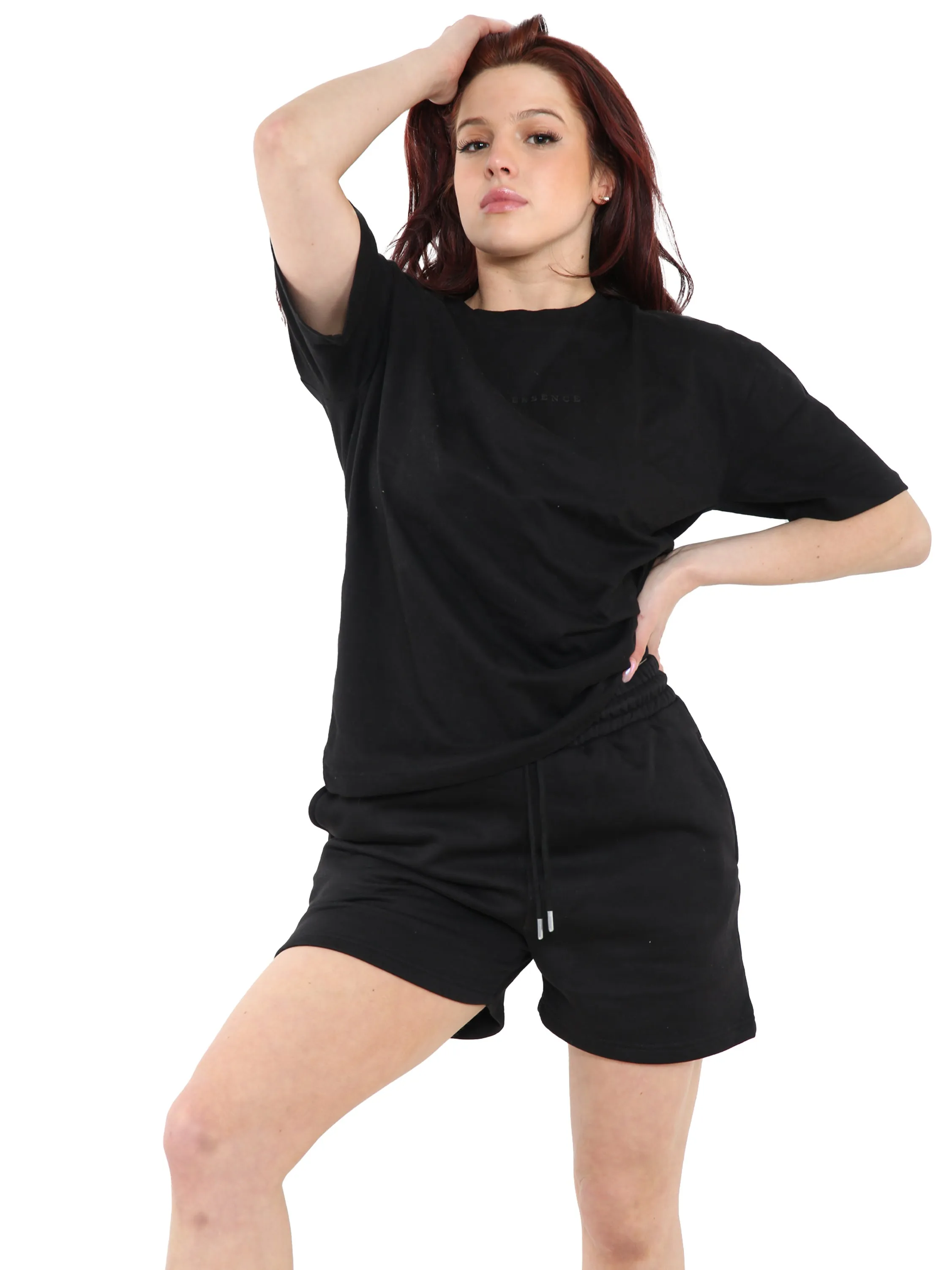 Enzo | Womens T-Shirt & Shorts Tracksuit Set