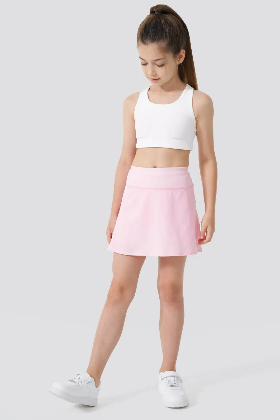 Girls Pleated Tennis Skirt