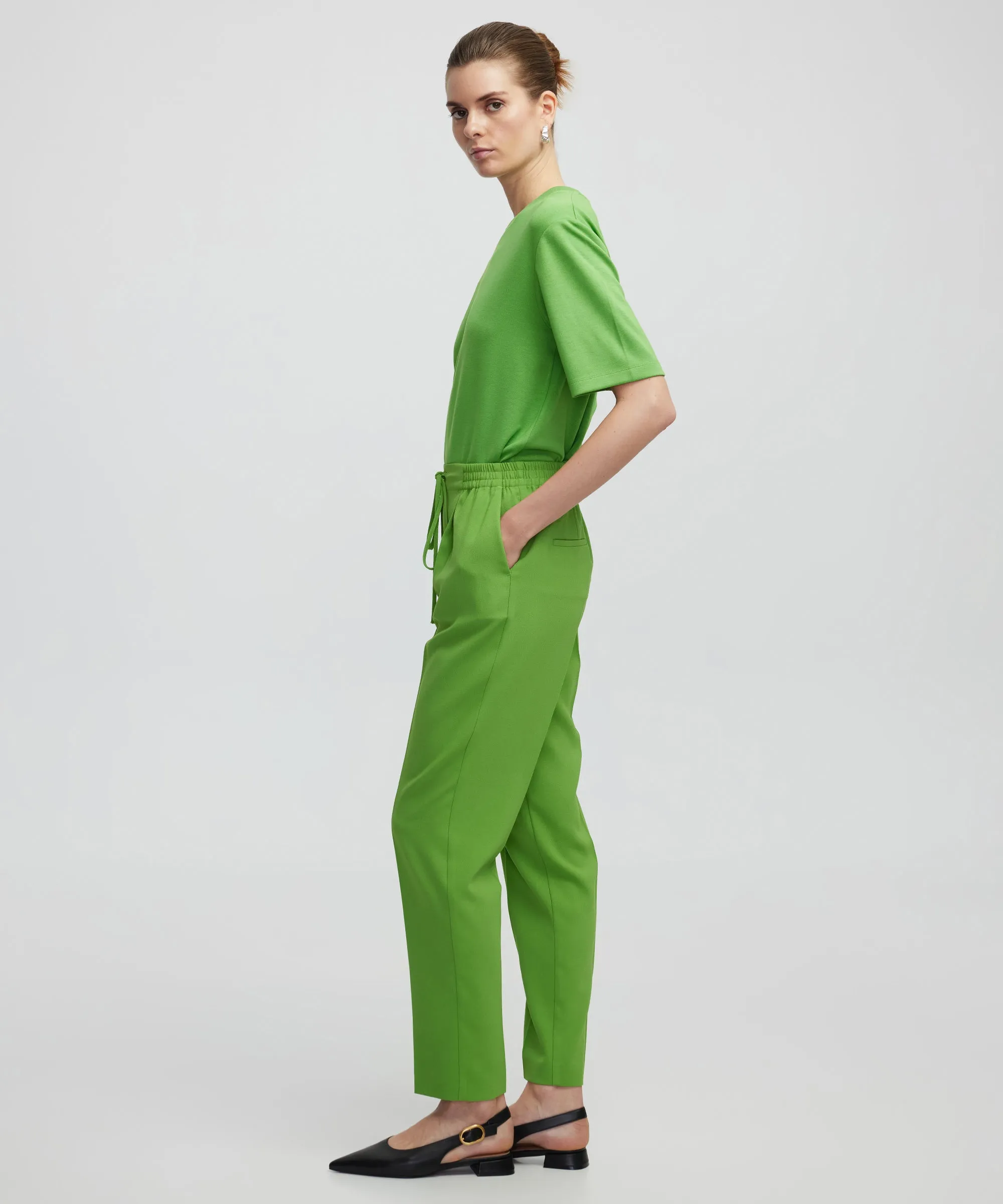 Ipekyol Carrot Fit Trousers Green