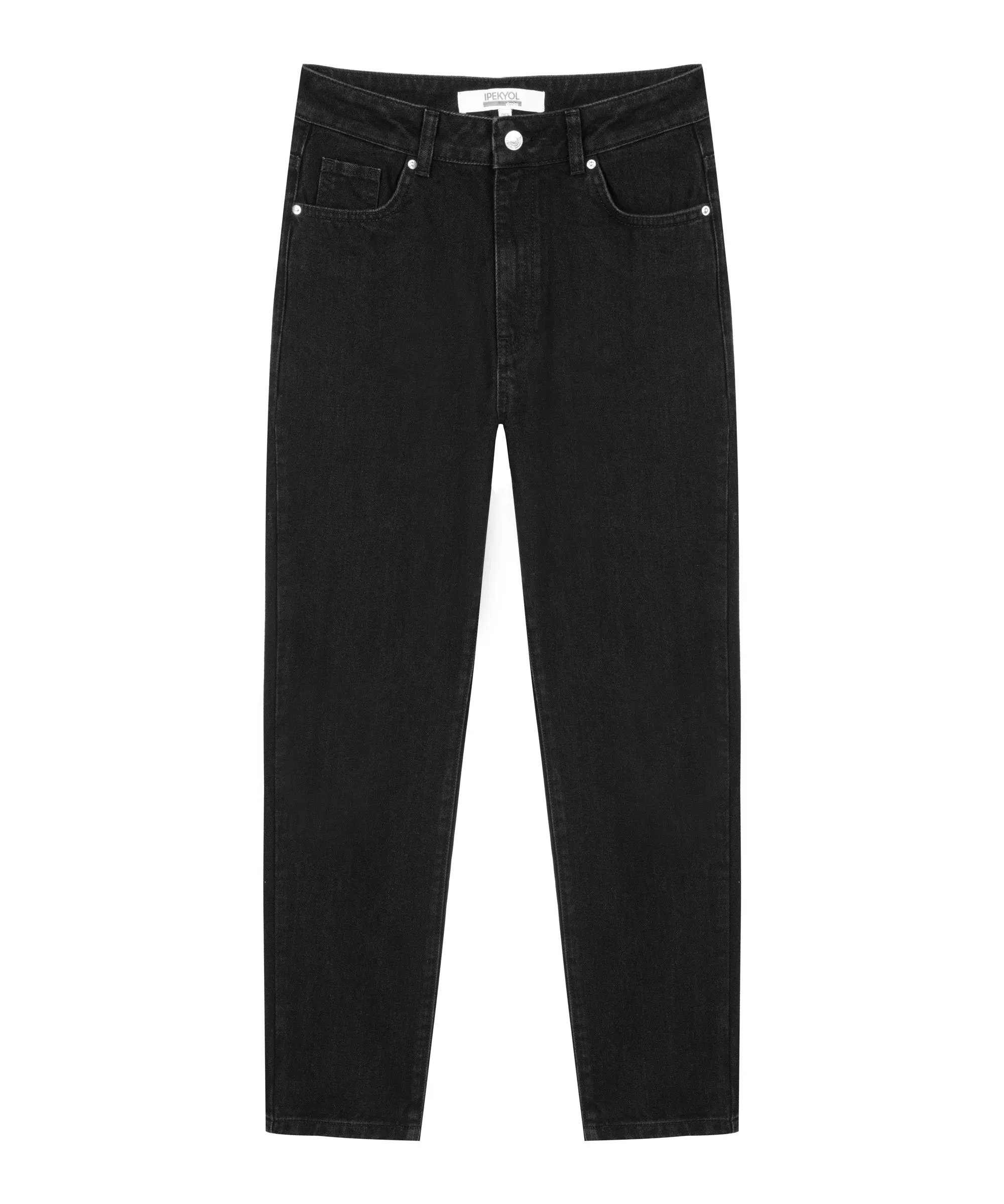 Ipekyol Mom Fit Cropped Jeans Black