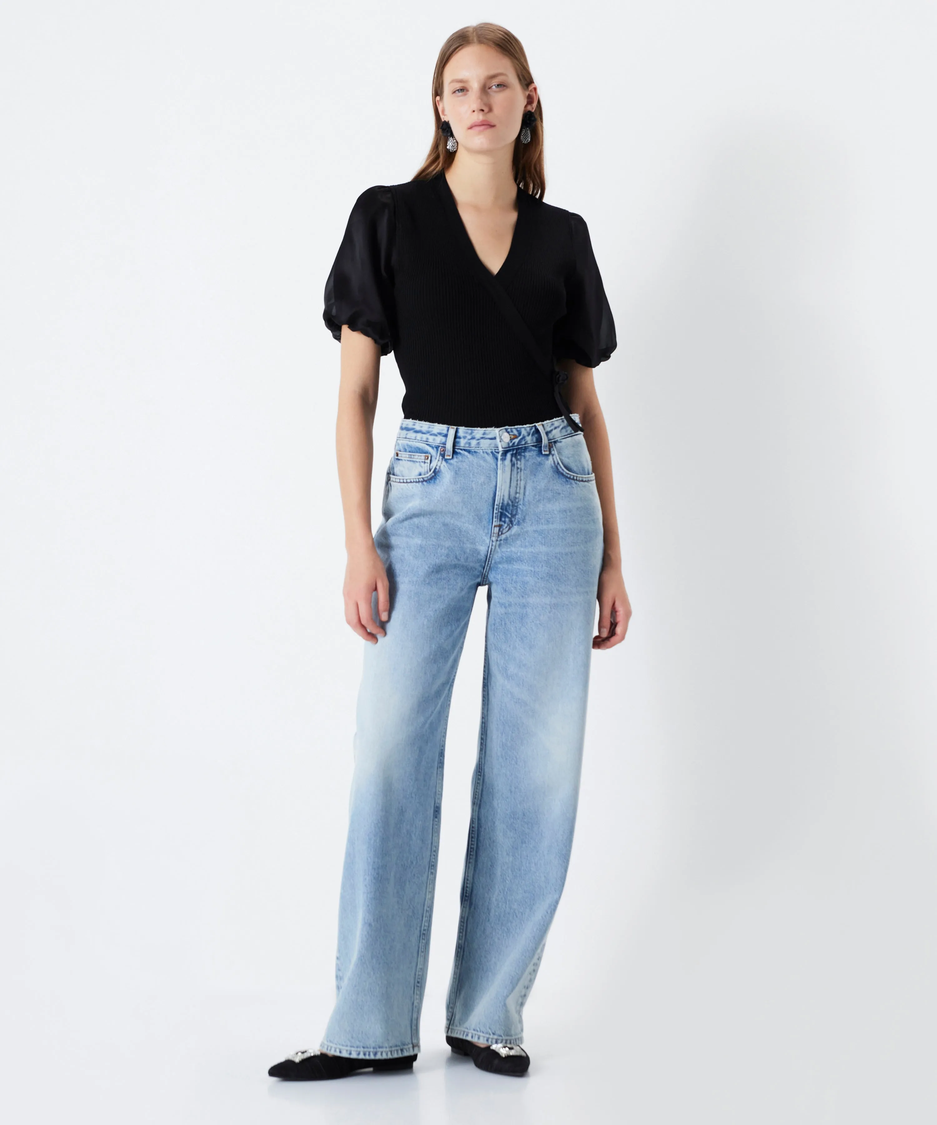 Ipekyol Wide Leg Fit Jeans Light Indigo