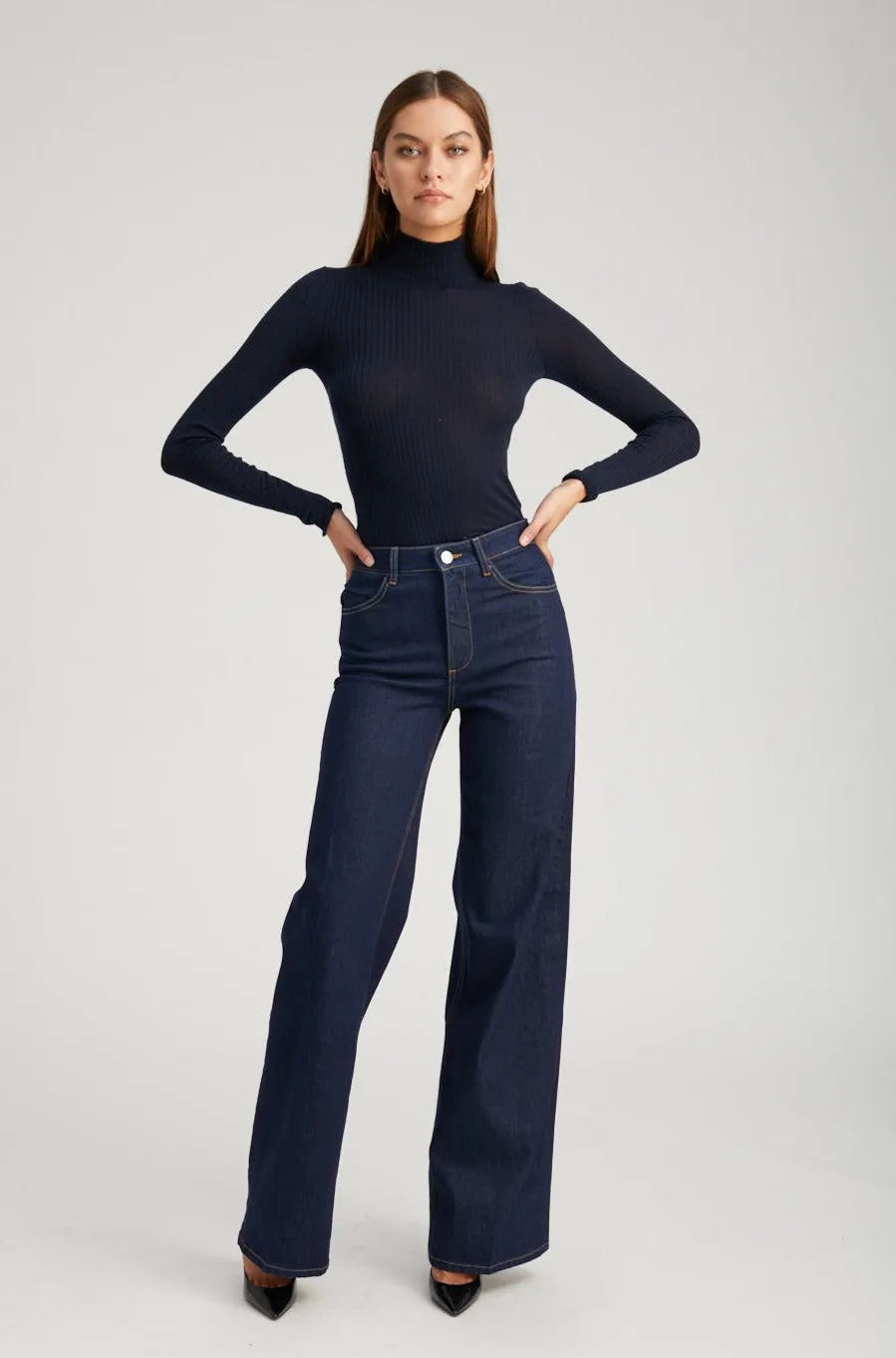 Jane Loose Straight Denim