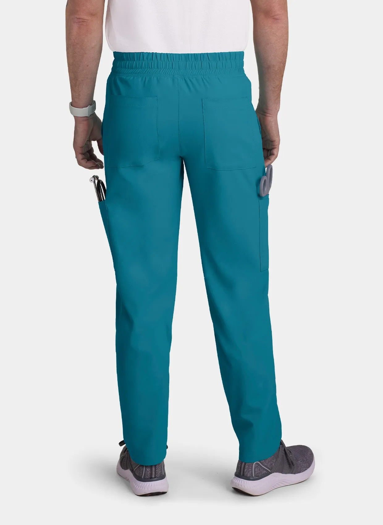 Koi Cureology Neuro Cargo Scrub Trousers - Teal