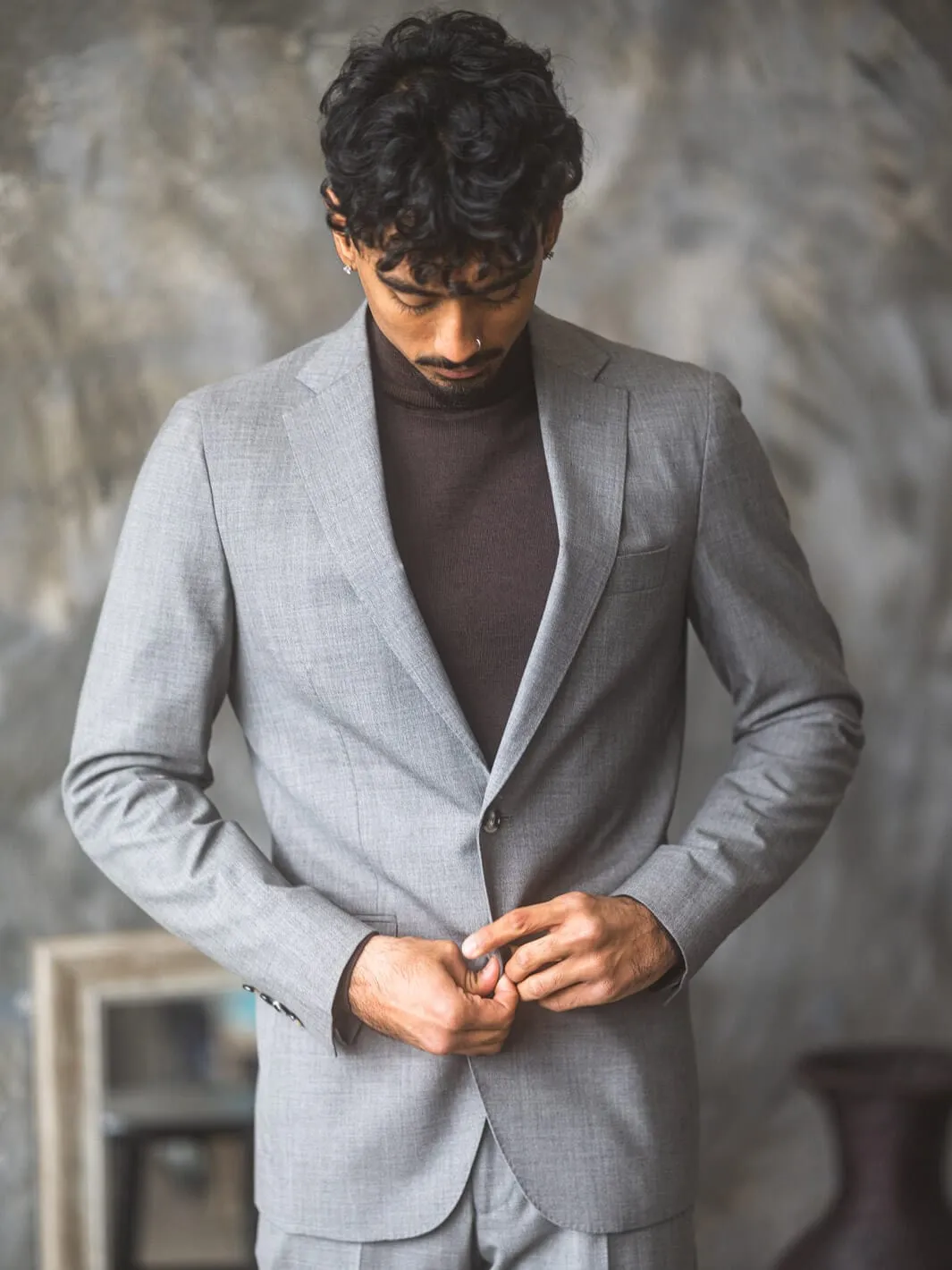 Light Grey Skyfall Suit