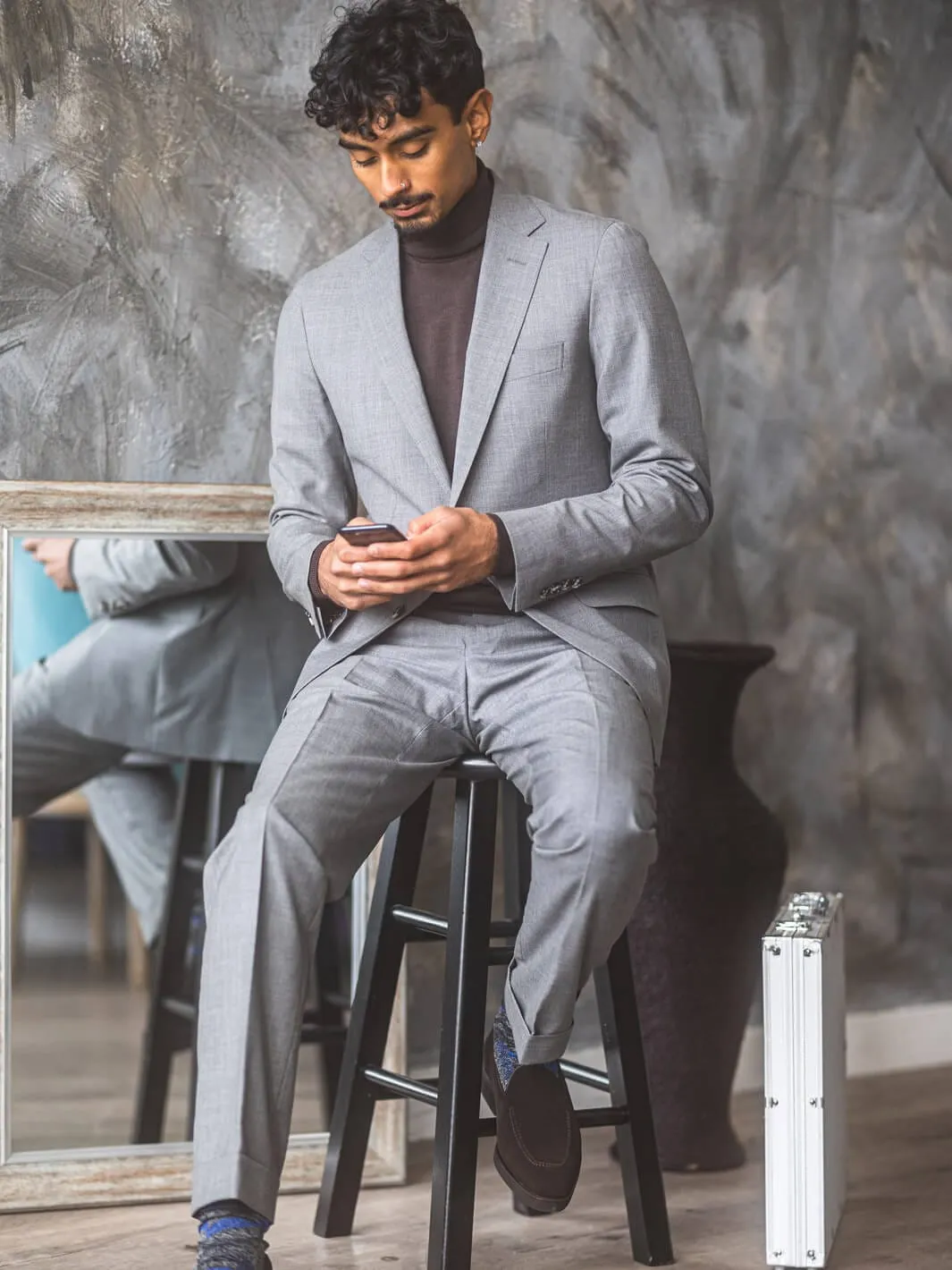 Light Grey Skyfall Suit