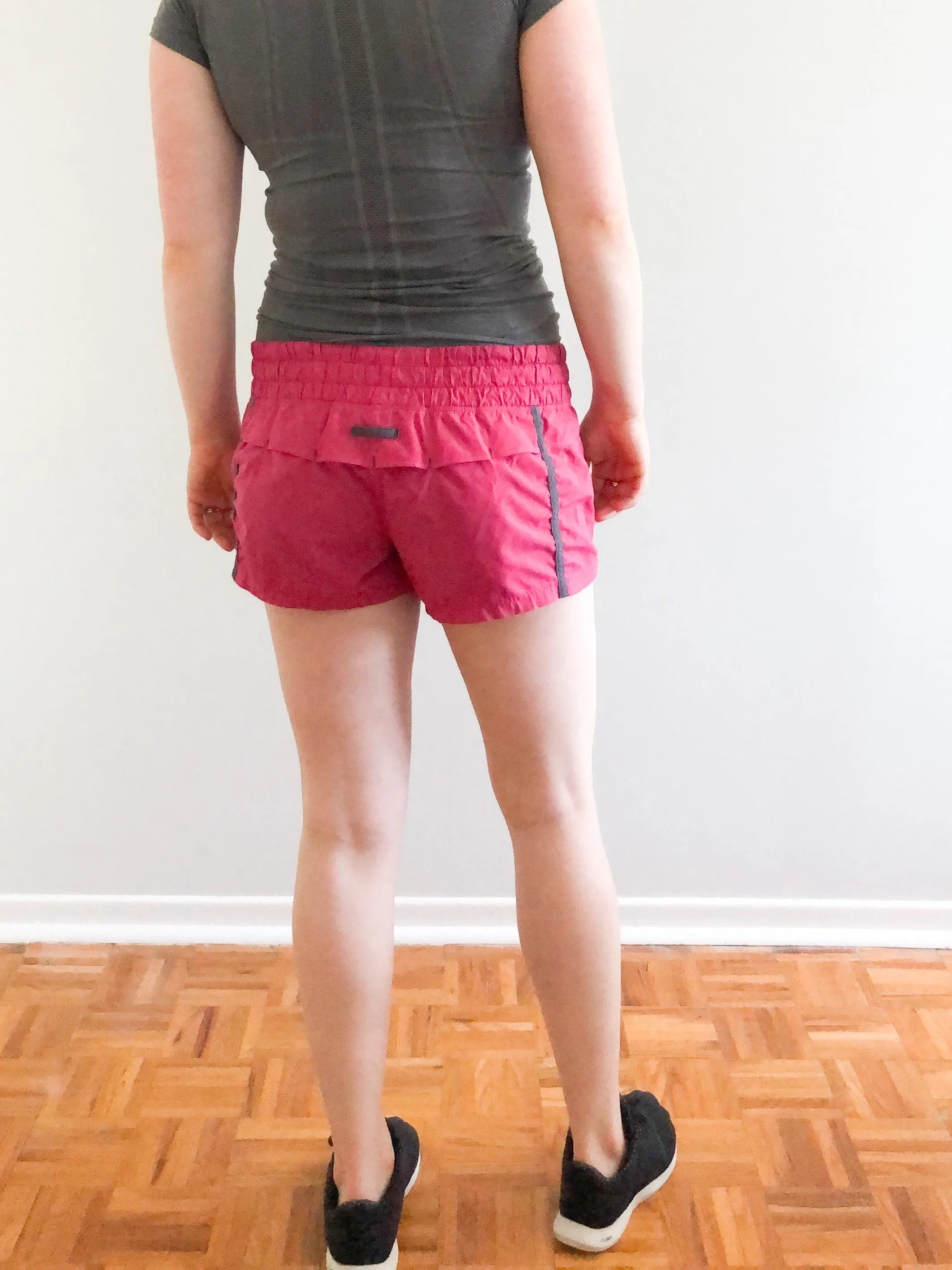 Lululemon Pink Track Running Shorts - Size 6 / S/M