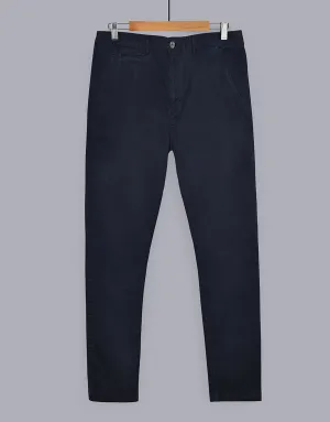 M-17 MEN'S SLIM STRAIGHT CHINO PANTS - Navy