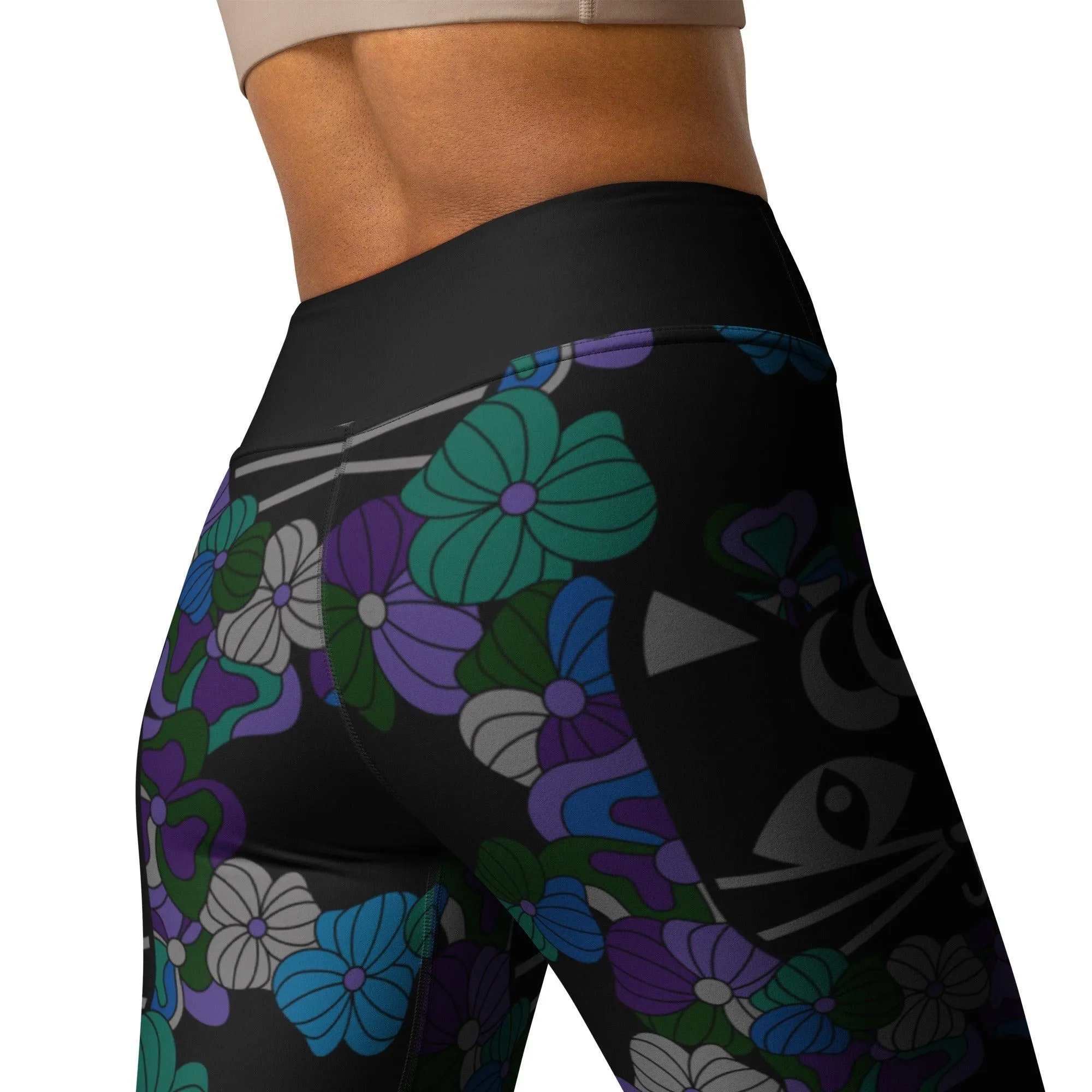 MAGICAT mystic -2- Yoga Leggings