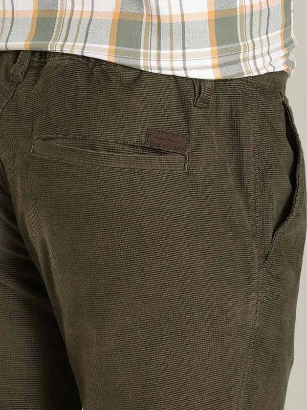 Men Urban Fit Cotton Trouser