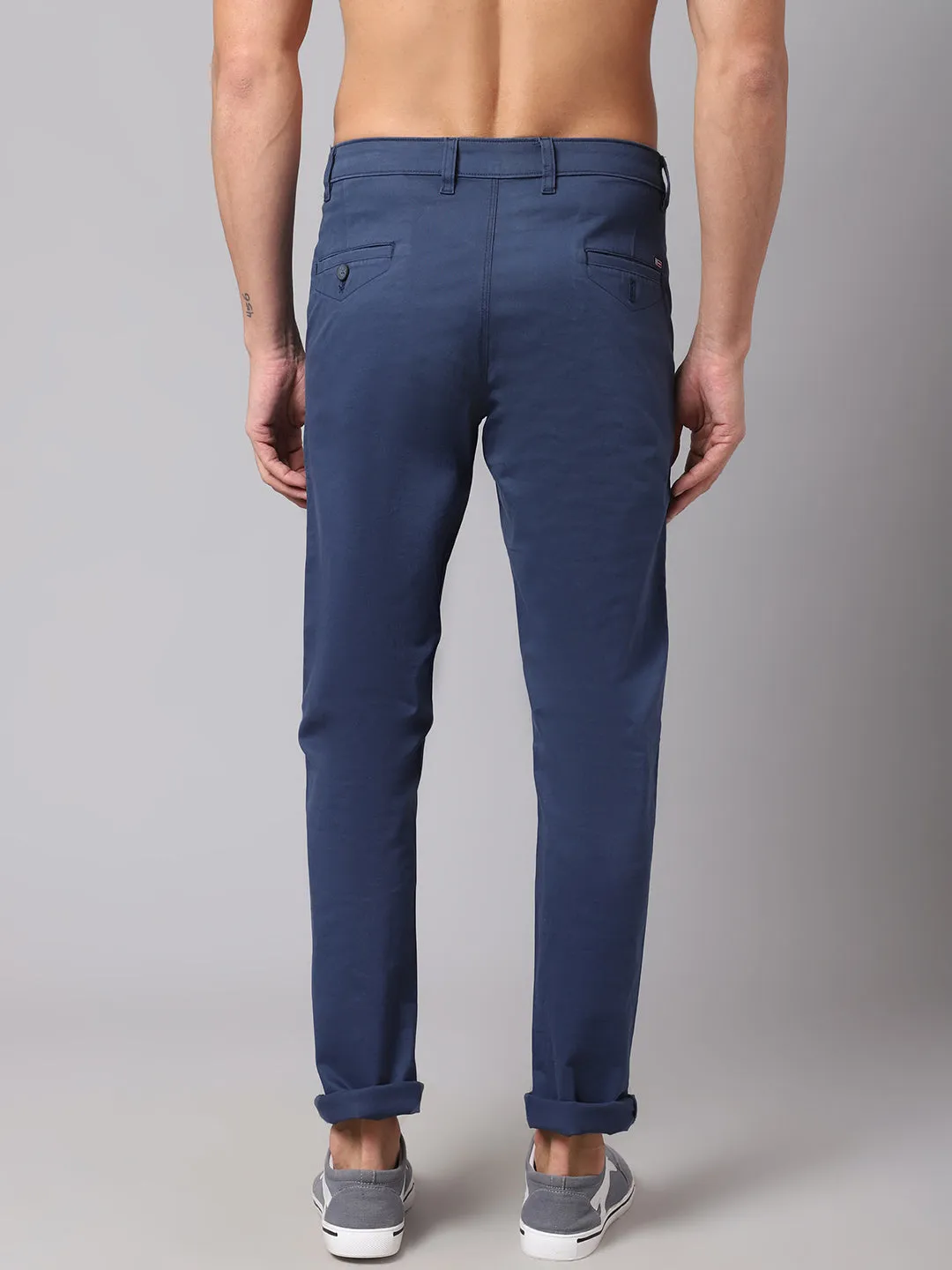 Mens Blue Trouser