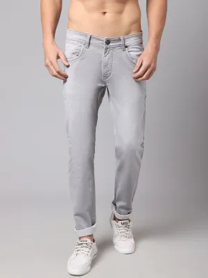 Men's Ultra Narrow fit Light Fade Light Grey  Jeans