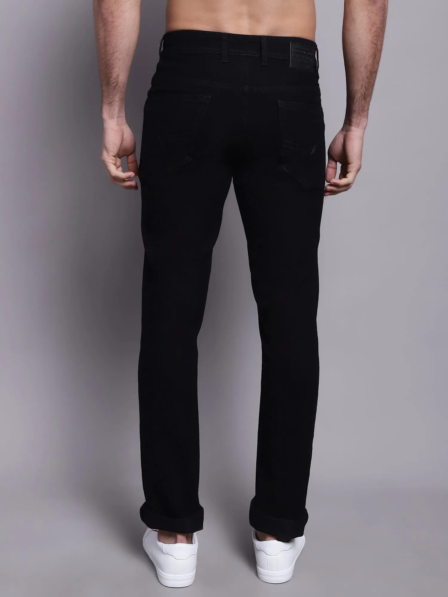 Men's Ultra Narrow fit No Fade Black Jeans