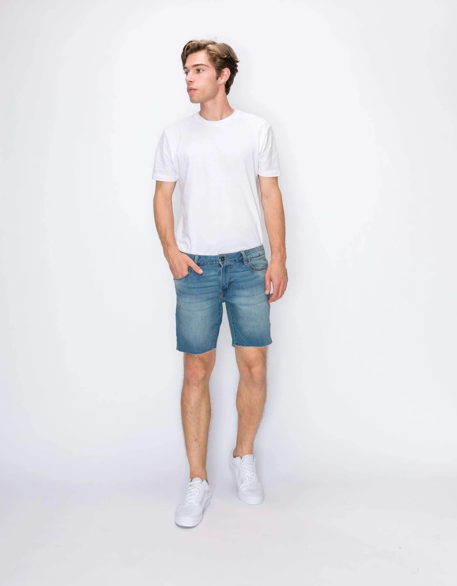 MEN'S WAYNE 5 POCKET DENIM SHORTS