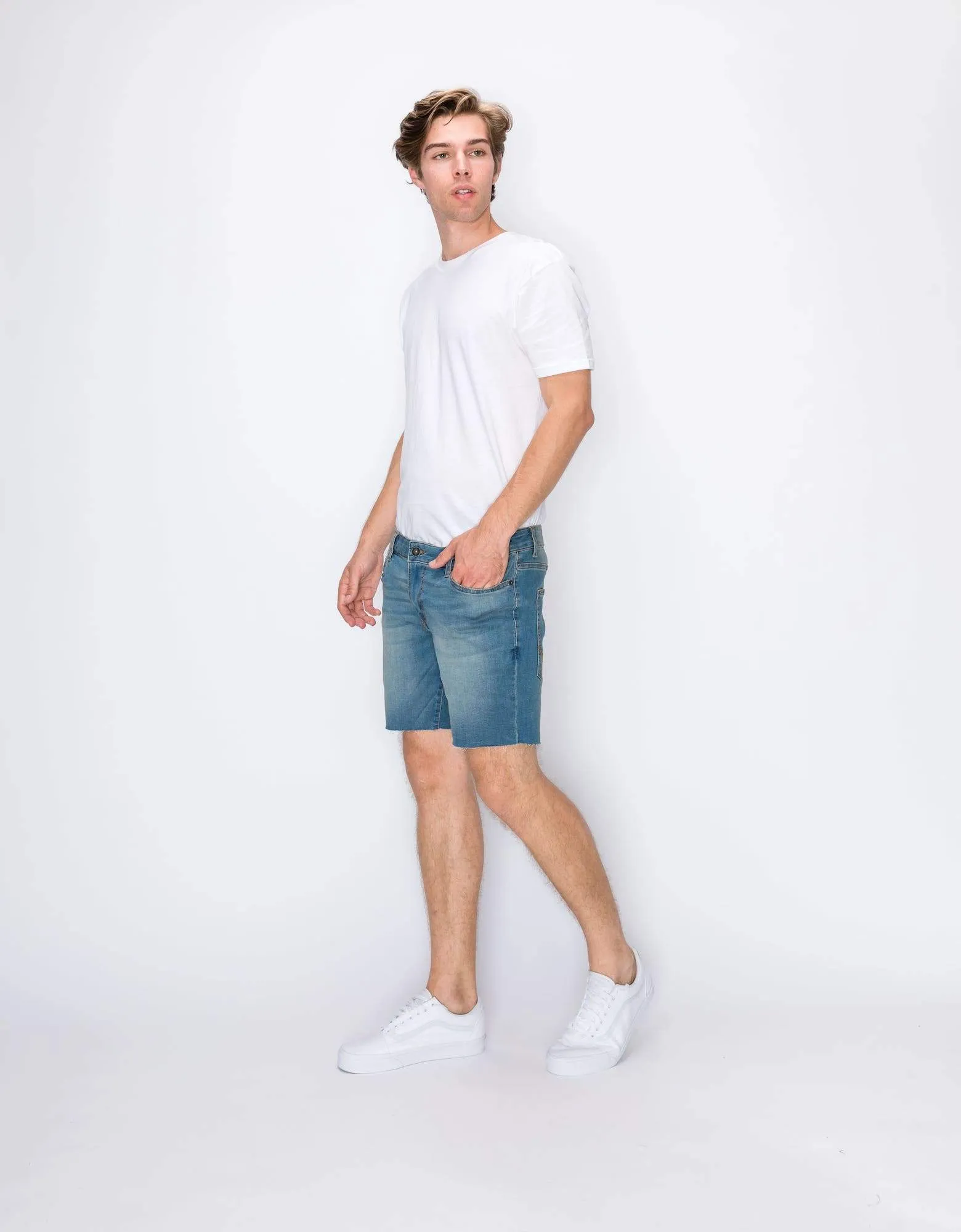 MEN'S WAYNE 5 POCKET DENIM SHORTS