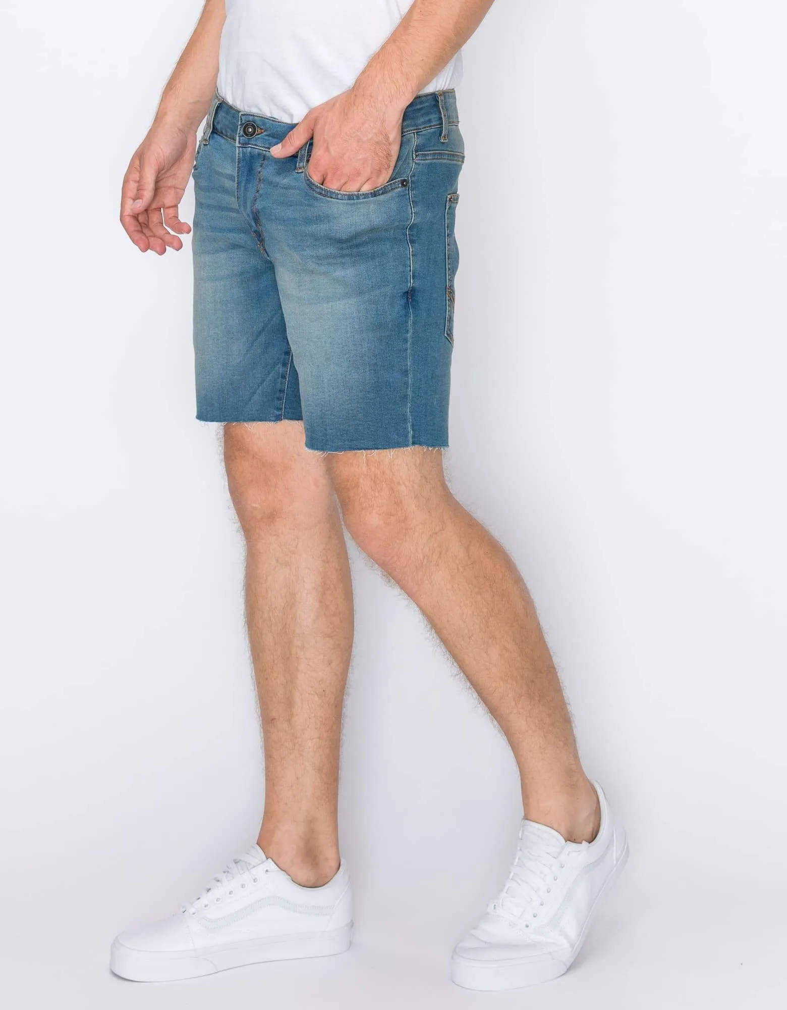 MEN'S WAYNE 5 POCKET DENIM SHORTS