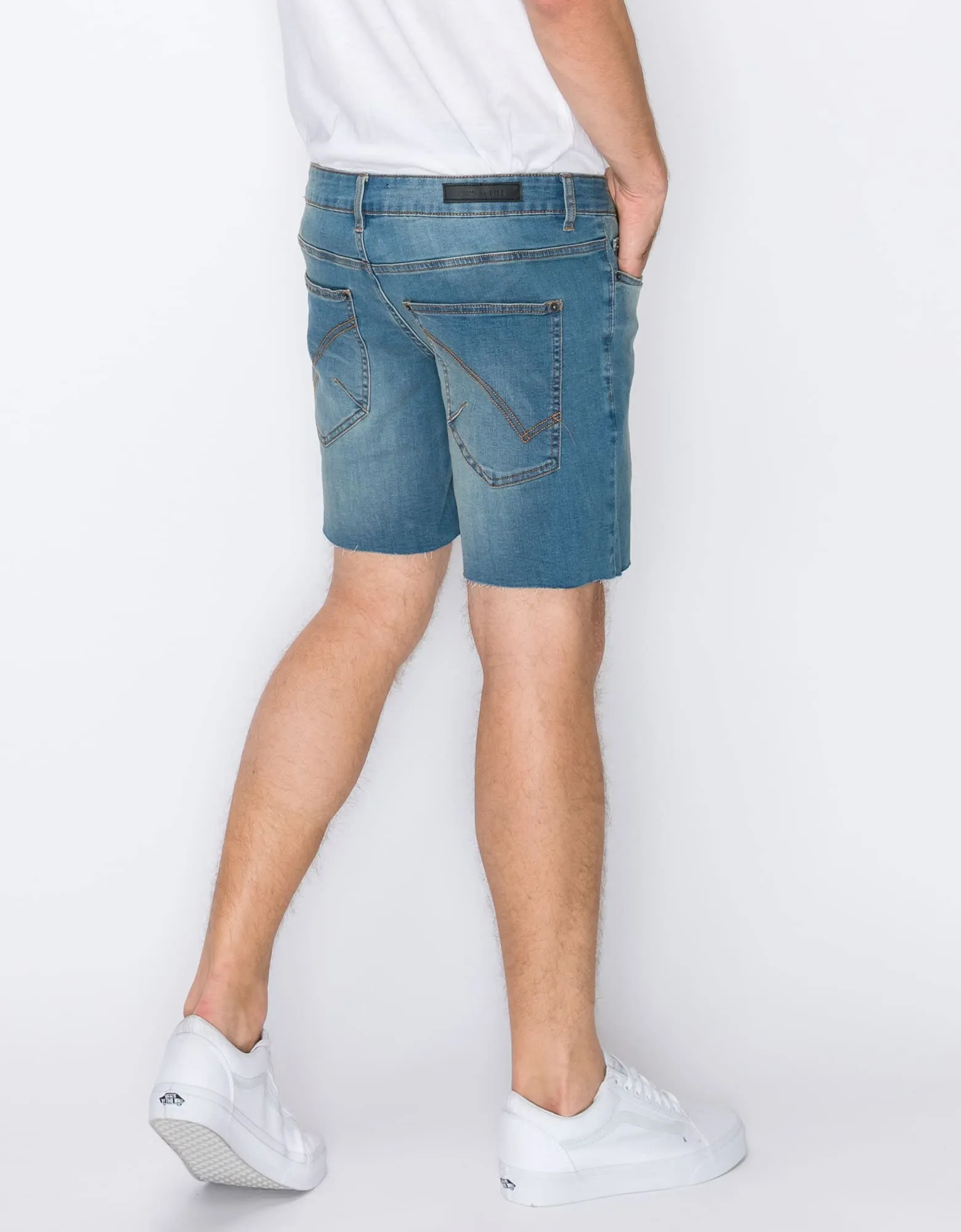 MEN'S WAYNE 5 POCKET DENIM SHORTS