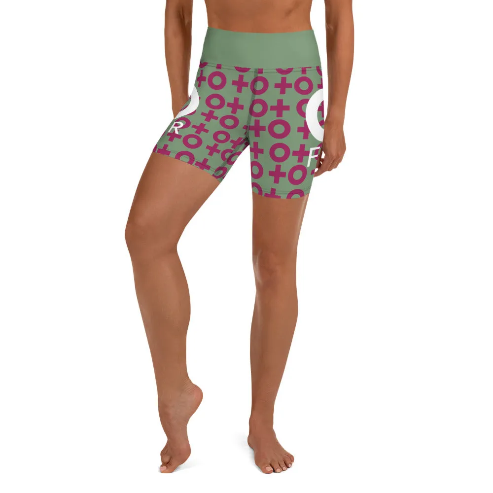 Milan Women's Yoga Shorts, no pockets