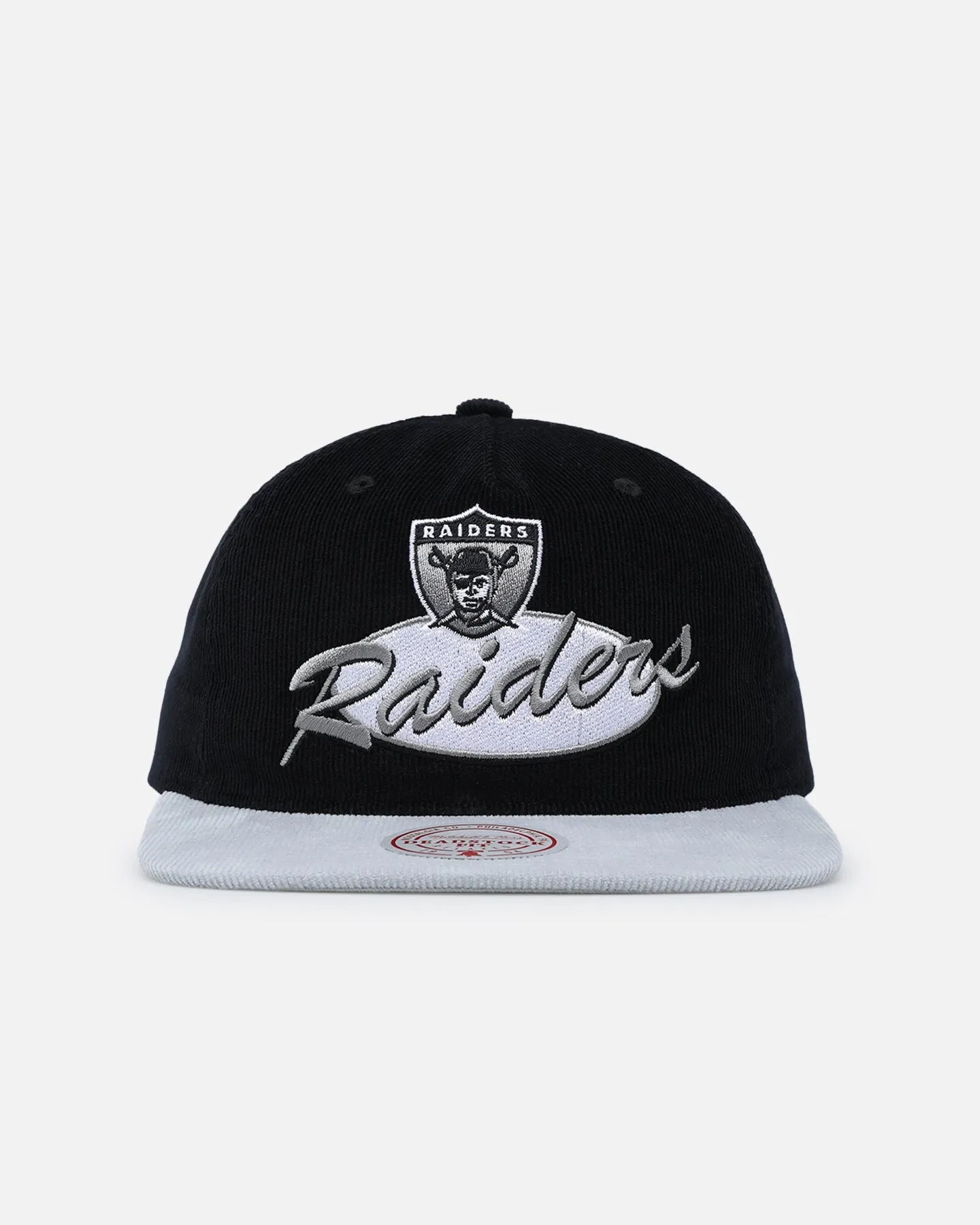 Mitchell & Ness Las Vegas Raiders Centre Circle Origin Snapback Black/Grey