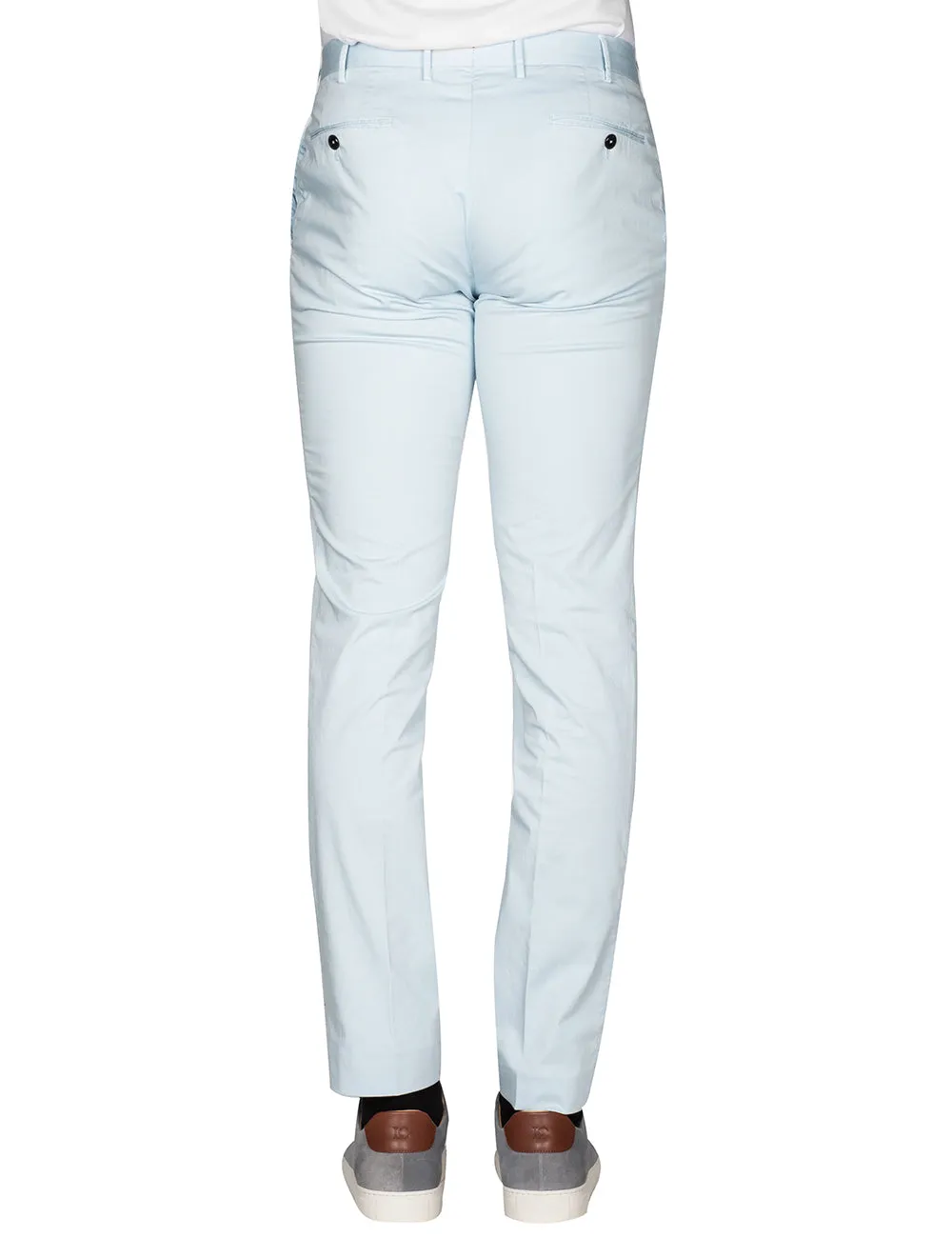 Multi Stretch Cotton Chino Sky Blue