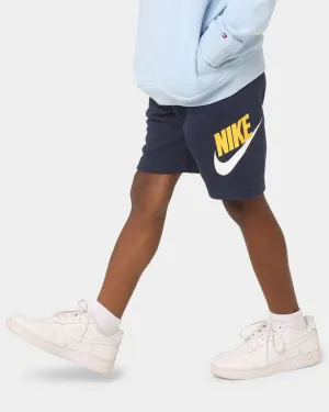 Nike Kids' Club HBR Shorts Midnight Navy